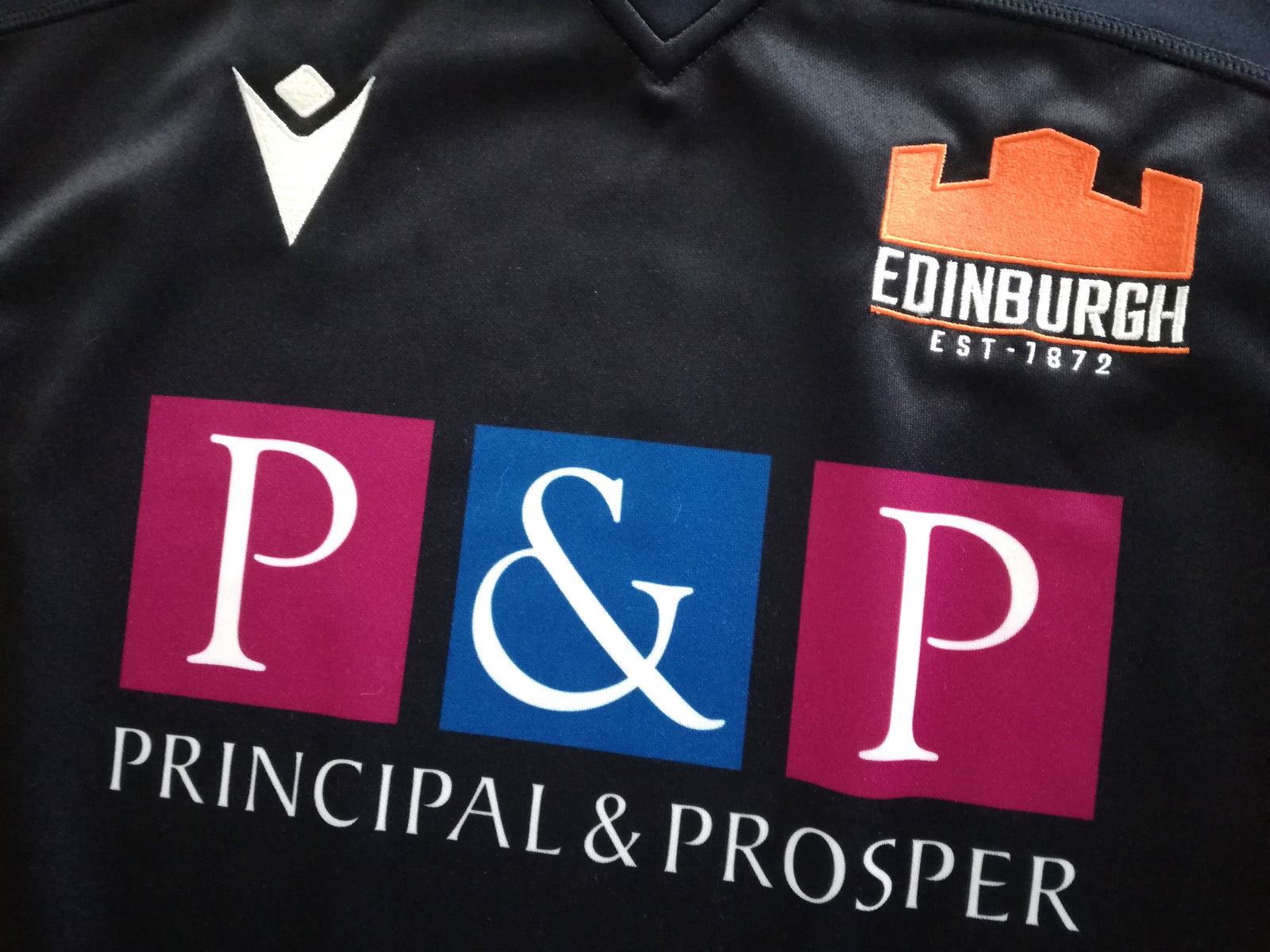 2020/21 Edinburgh Home Rugby Shirt (M)