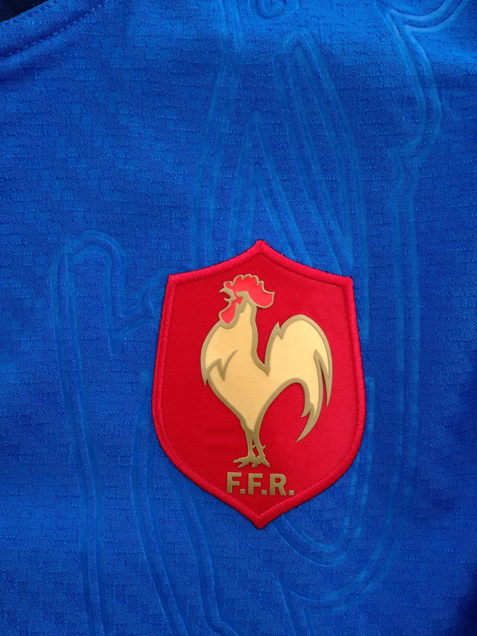 2015 France Home Player Issue World Cup Rugby Shirt (L) (EU 8)