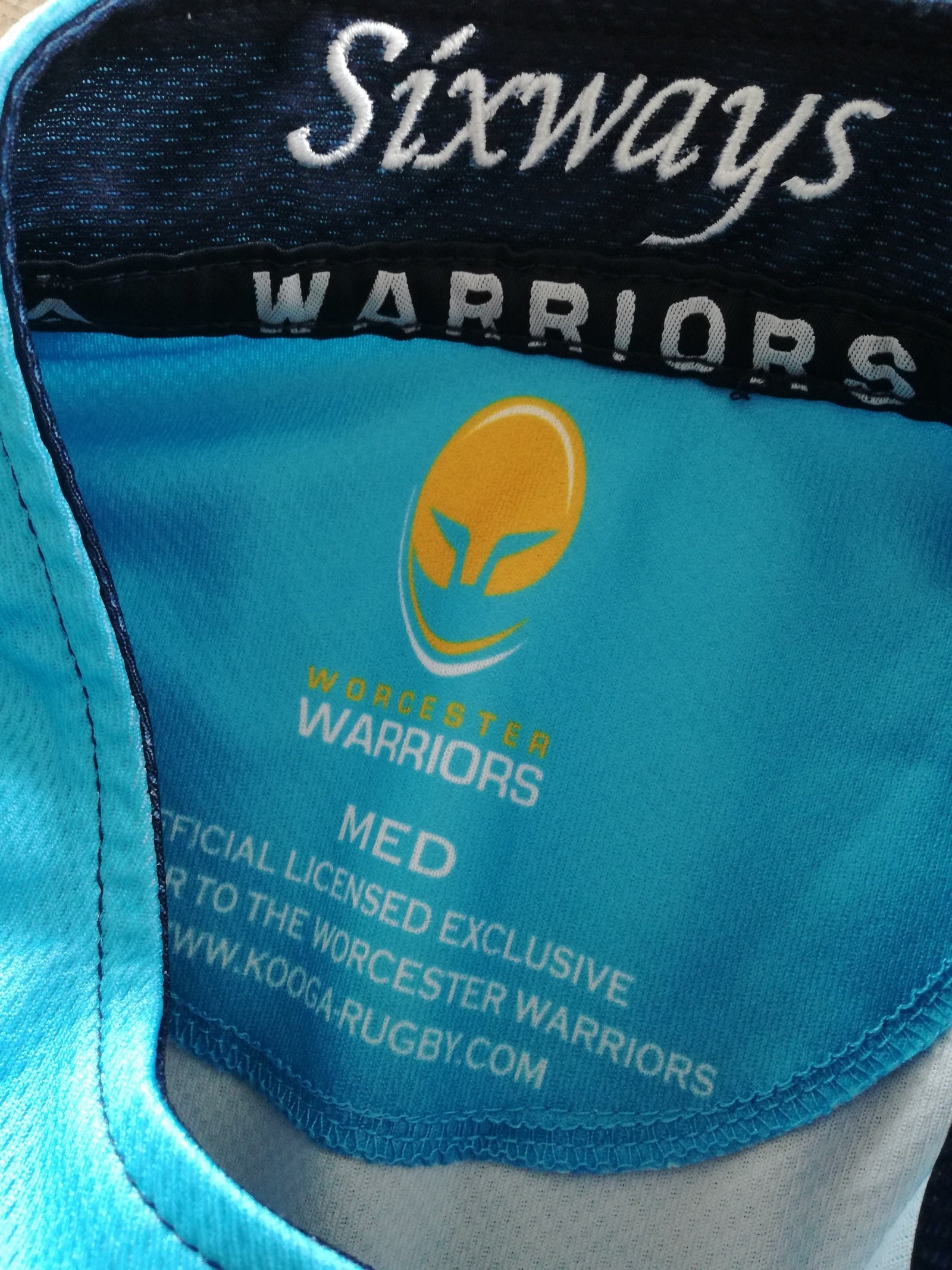 2014/15 Worcester Warriors Away Rugby Shirt (M)