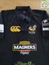 2005/06 London Wasps Home Match Worn Premiership Rugby Shirt Worsley #6 (XL)
