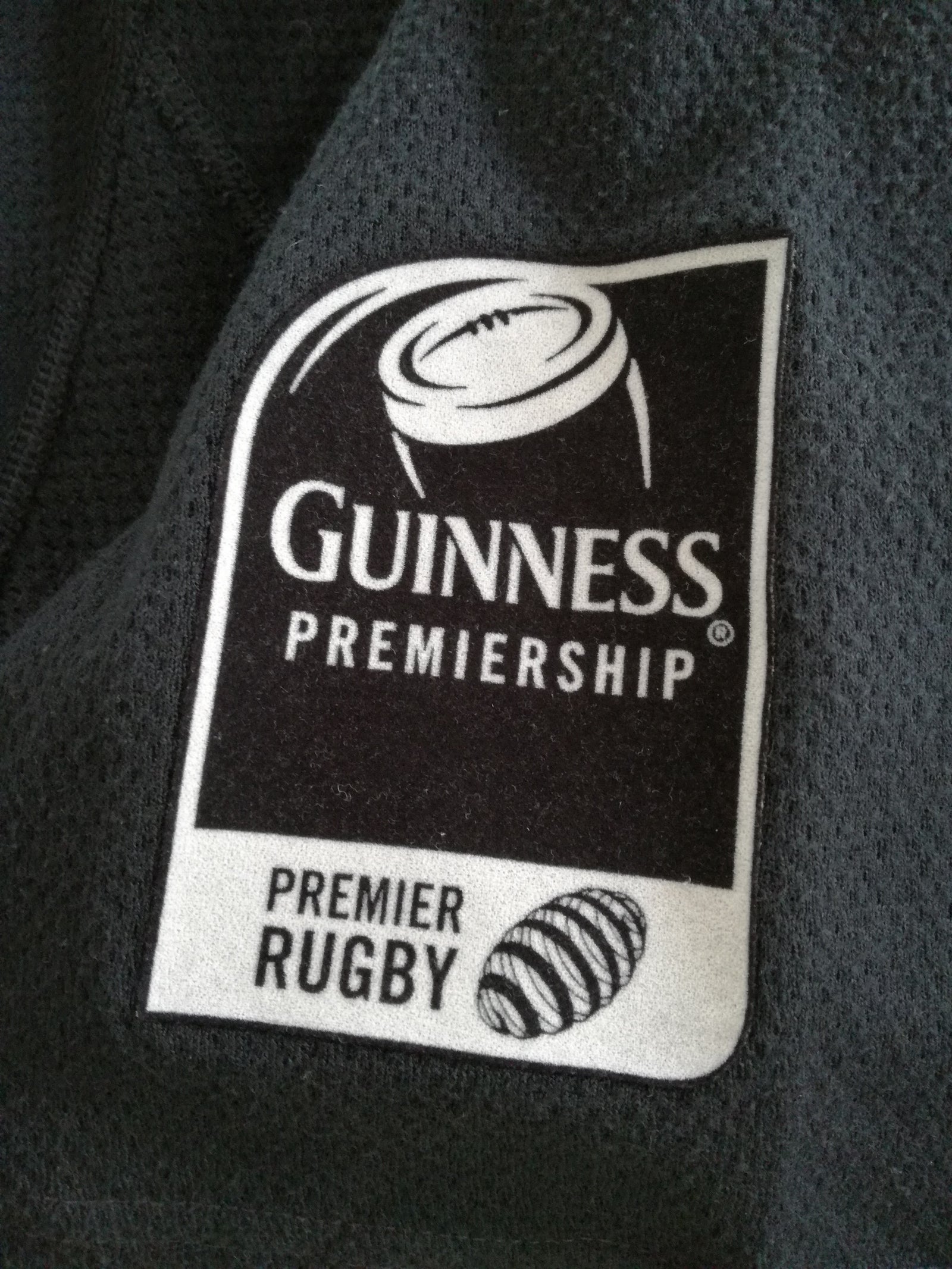 2005/06 London Wasps Home Match Worn Premiership Rugby Shirt Worsley #6 (XL)