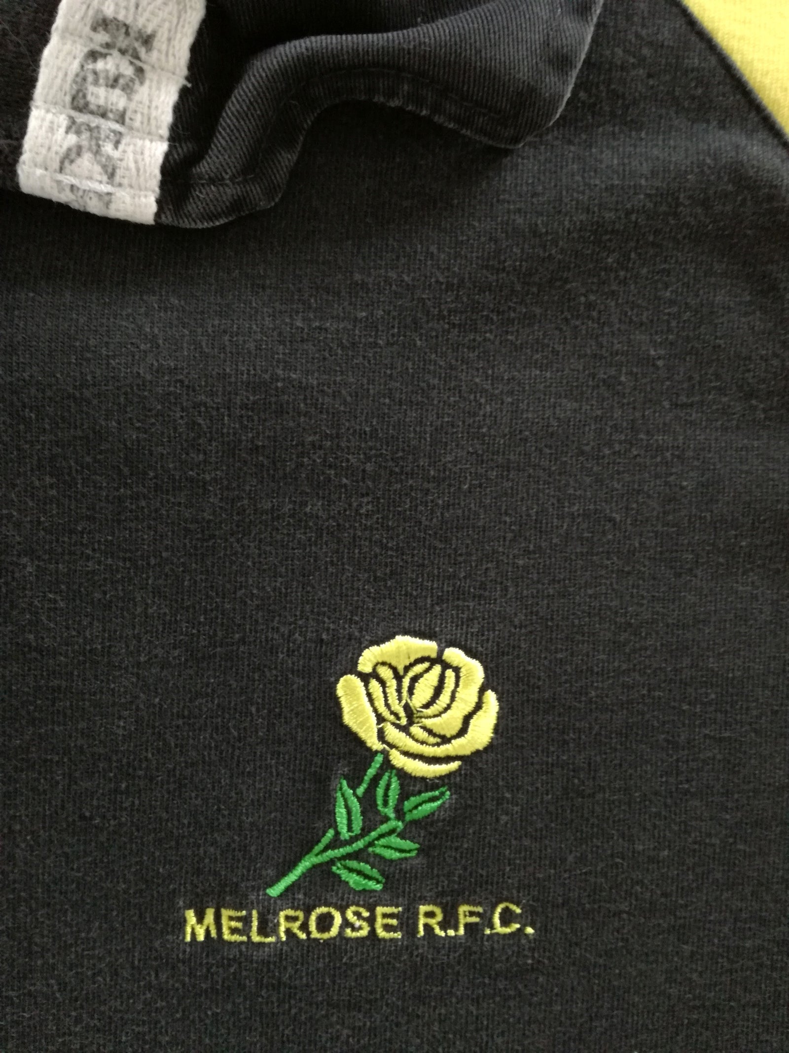 2005/06 Melrose RFC Home Player Issue Rugby Shirt #19 (L)