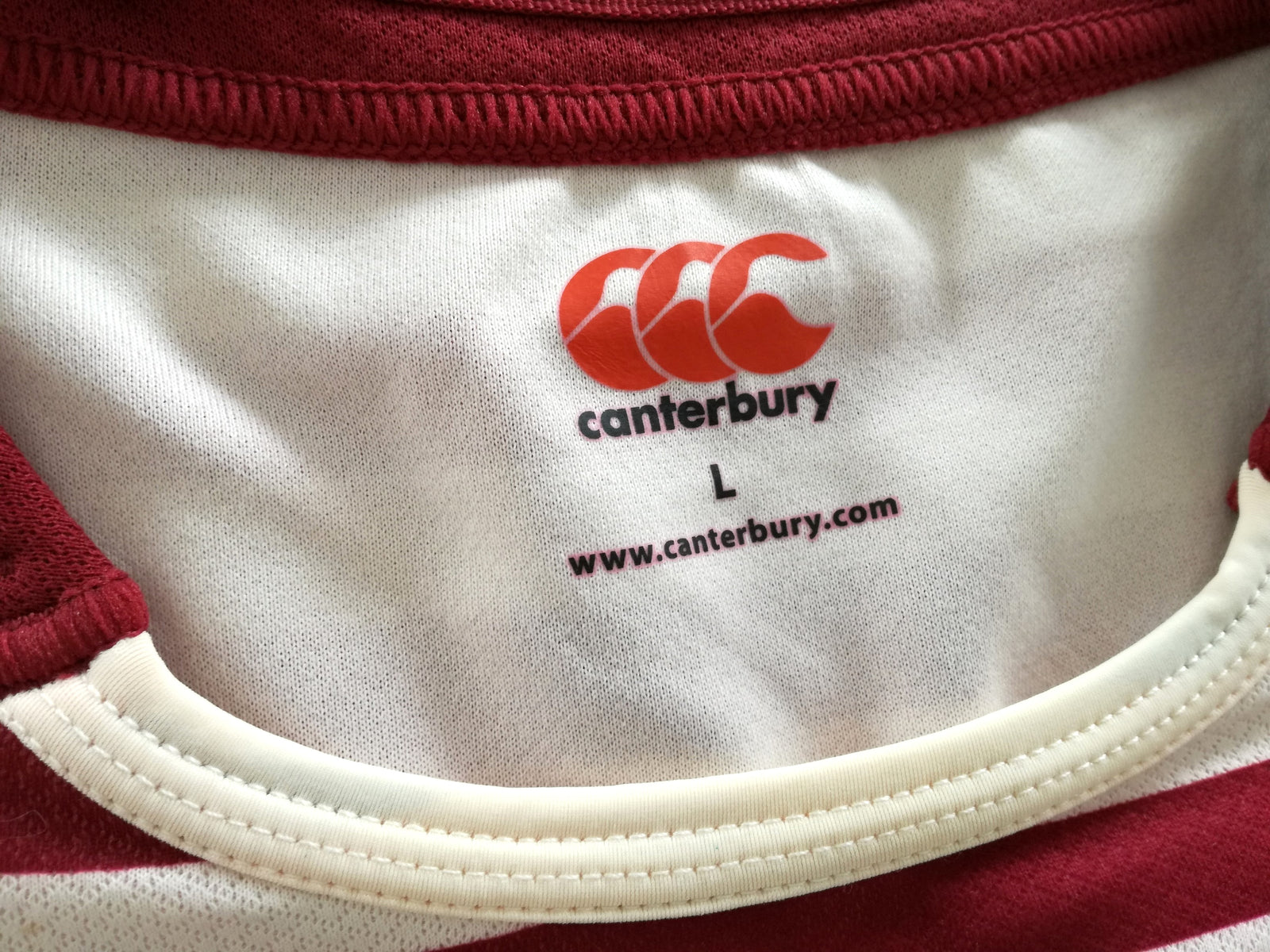 2013/14 England Away Player Issue Rugby Shirt (L)