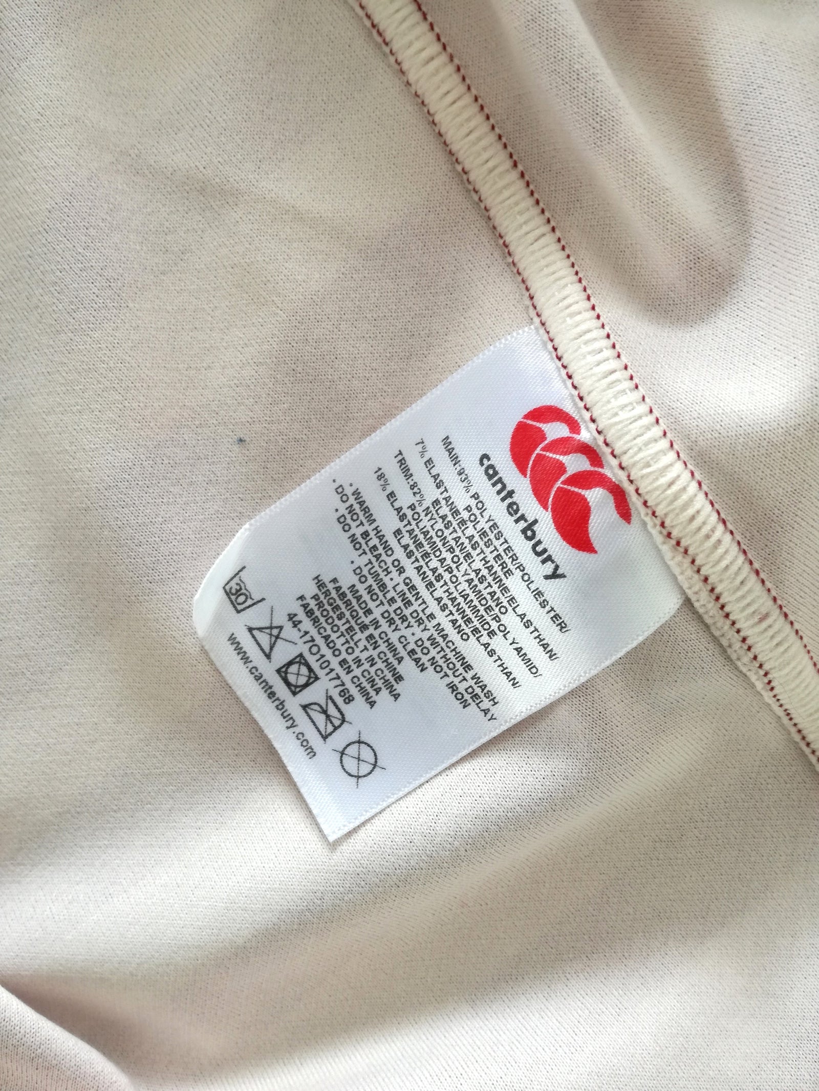2013/14 England Away Player Issue Rugby Shirt (L)