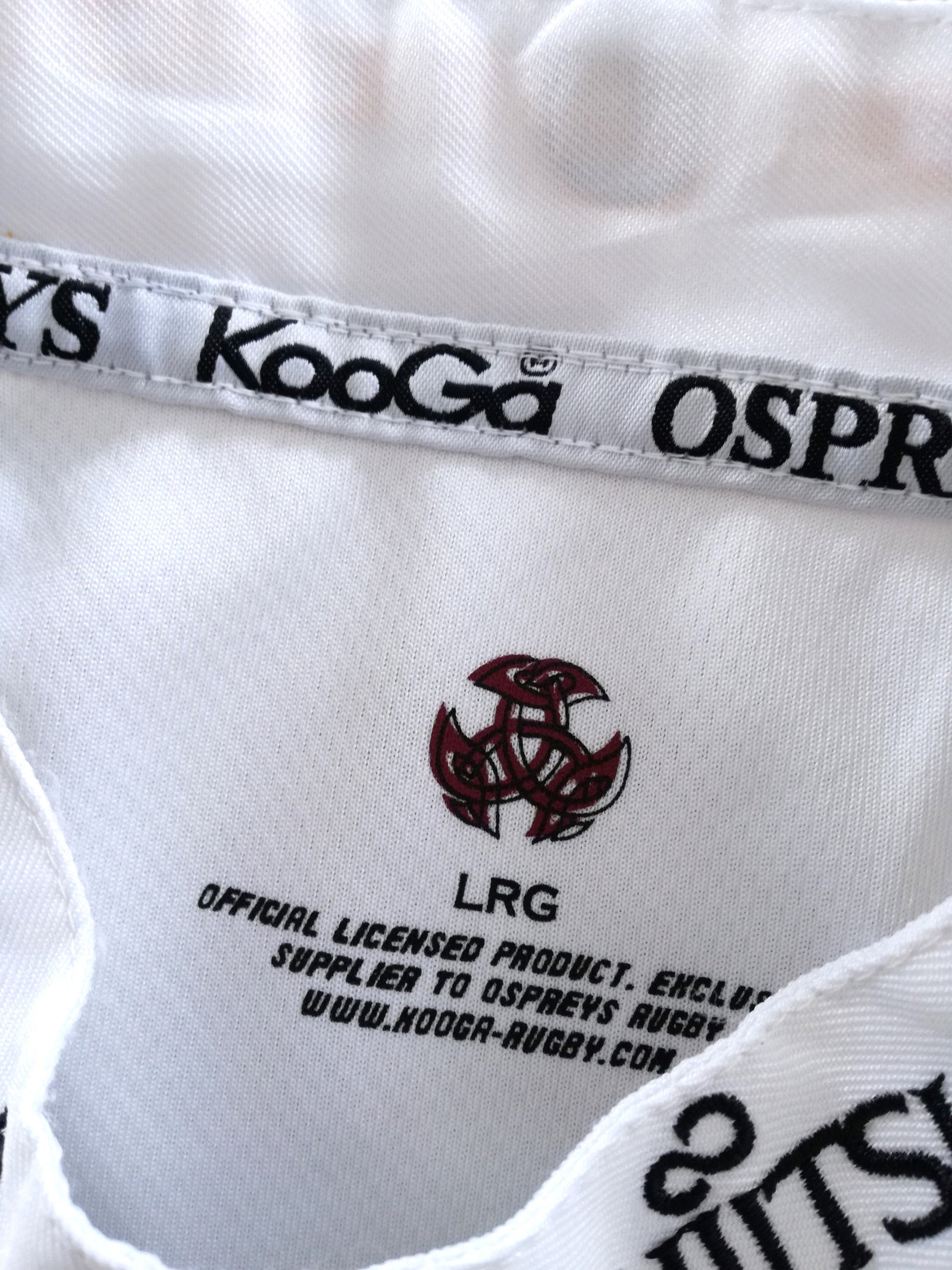 2008/09 Ospreys Away Rugby Shirt (L)