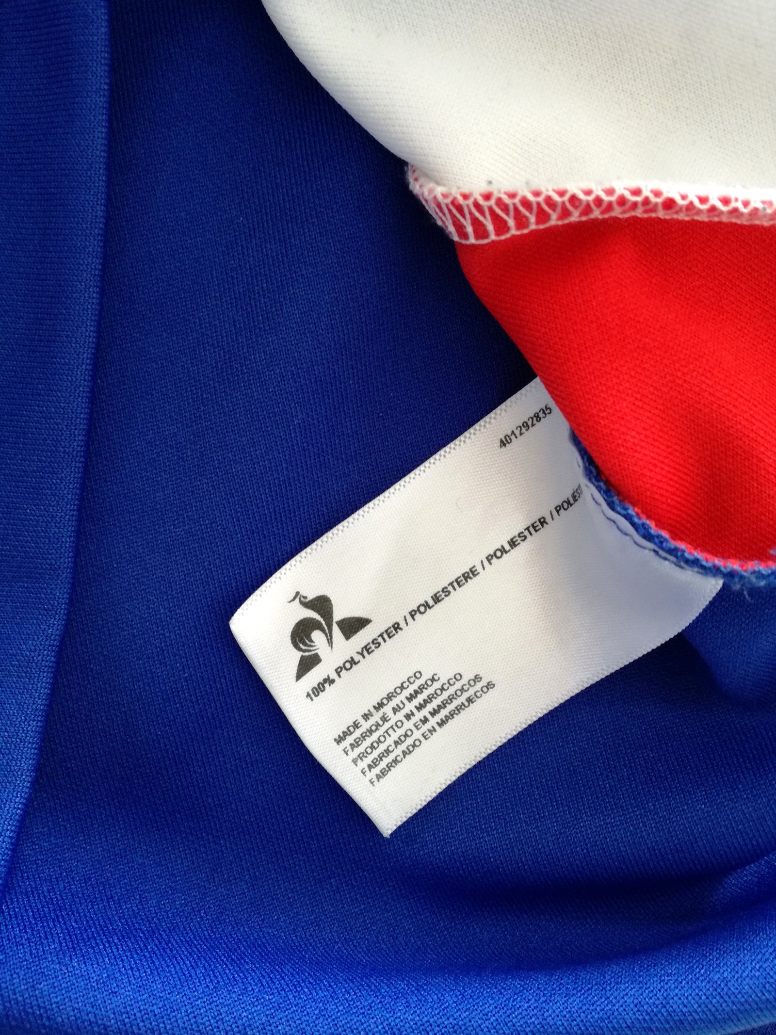 2021/22 France Home Pro-Fit Rugby Shirt (S)
