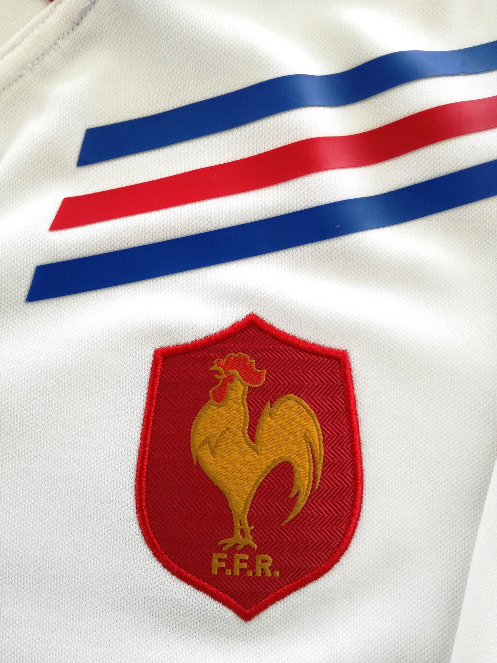 2012/13 France Away Player Issue Rugby Shirt (L) (XL) (EU 9)