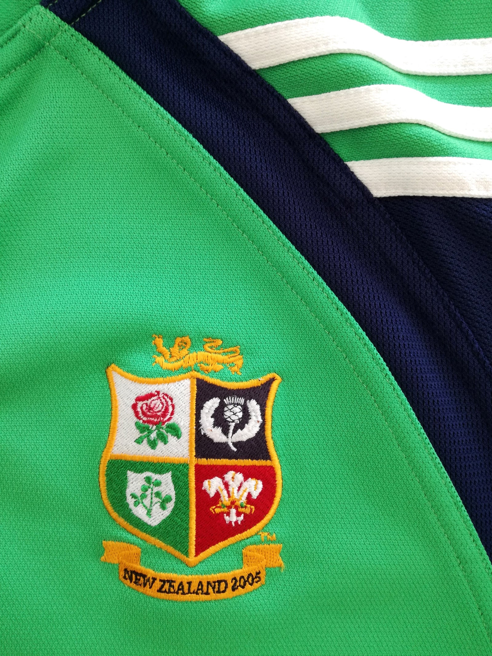 2005 British & Irish Lions Rugby Training Shirt - Green (M)