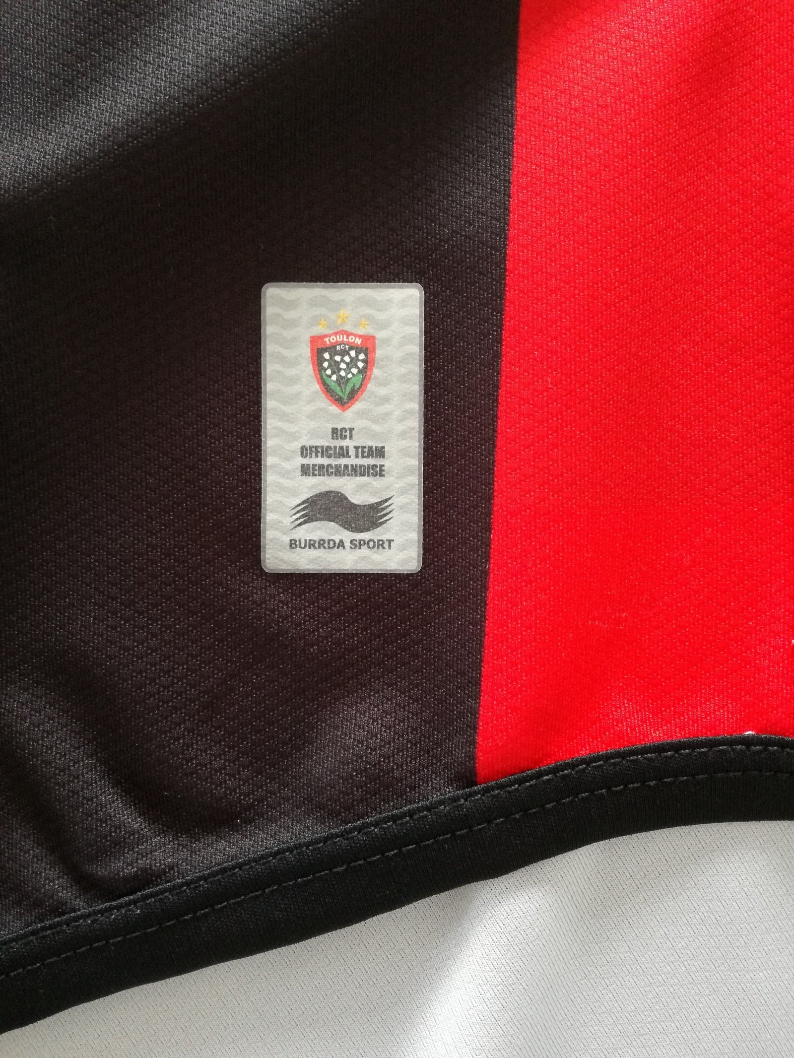 2015/16 RC Toulon Away Pro-Fit Rugby Shirt (M)