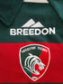 2018/19 Leicester Tigers Home Rugby Shirt. (W) (Size 10)
