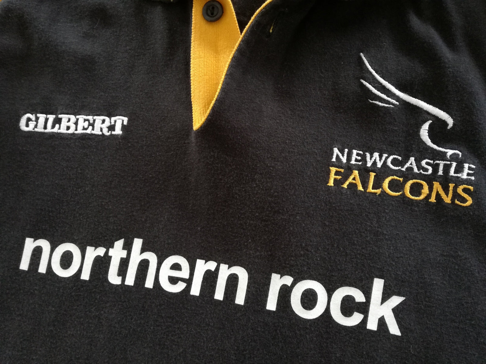 2001/02 Newcastle Falcons Home Rugby Shirt (S)