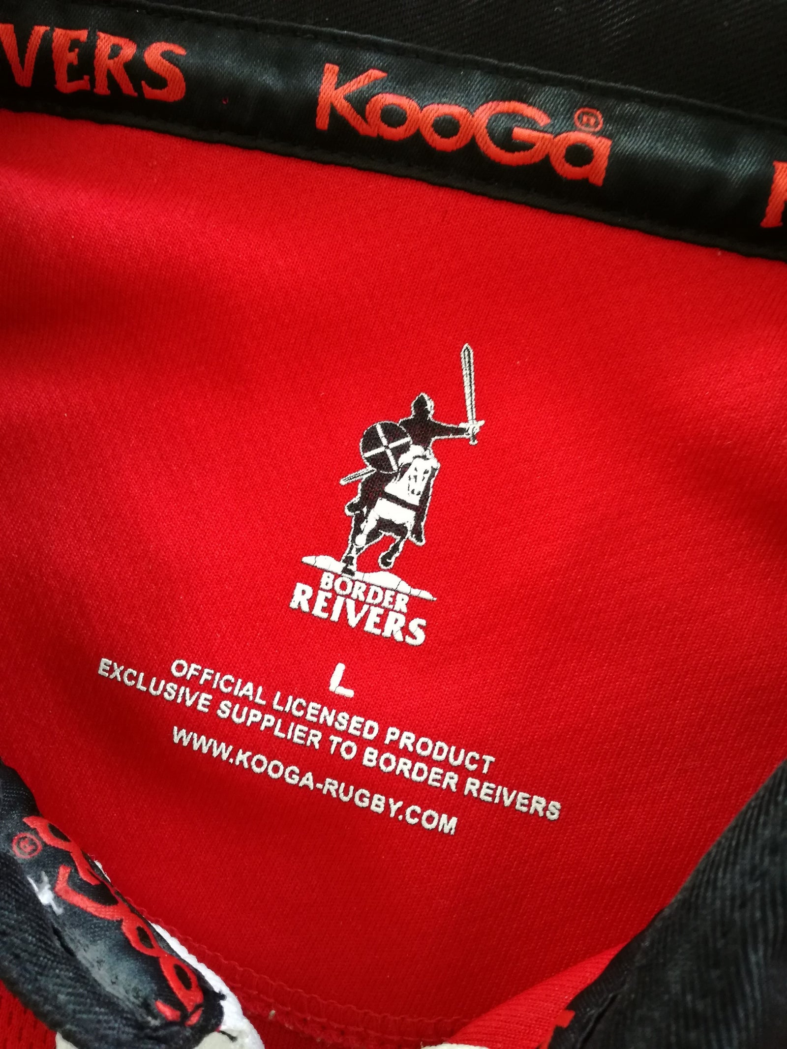 2005/06 Border Reivers Home Rugby Shirt (L)