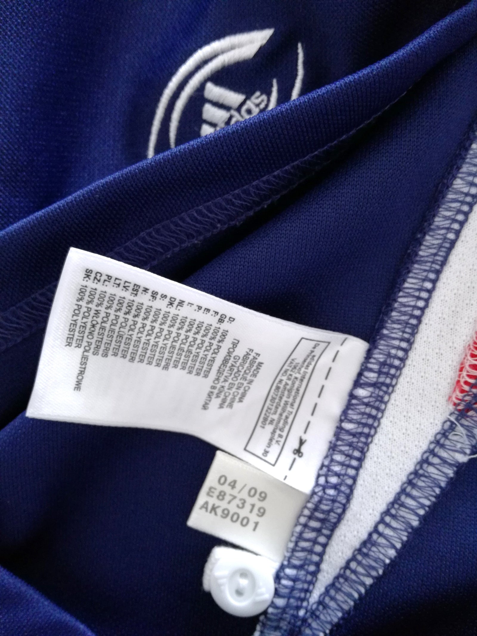 2009 British & Irish Lions Rugby Training Shirt - Navy (L)