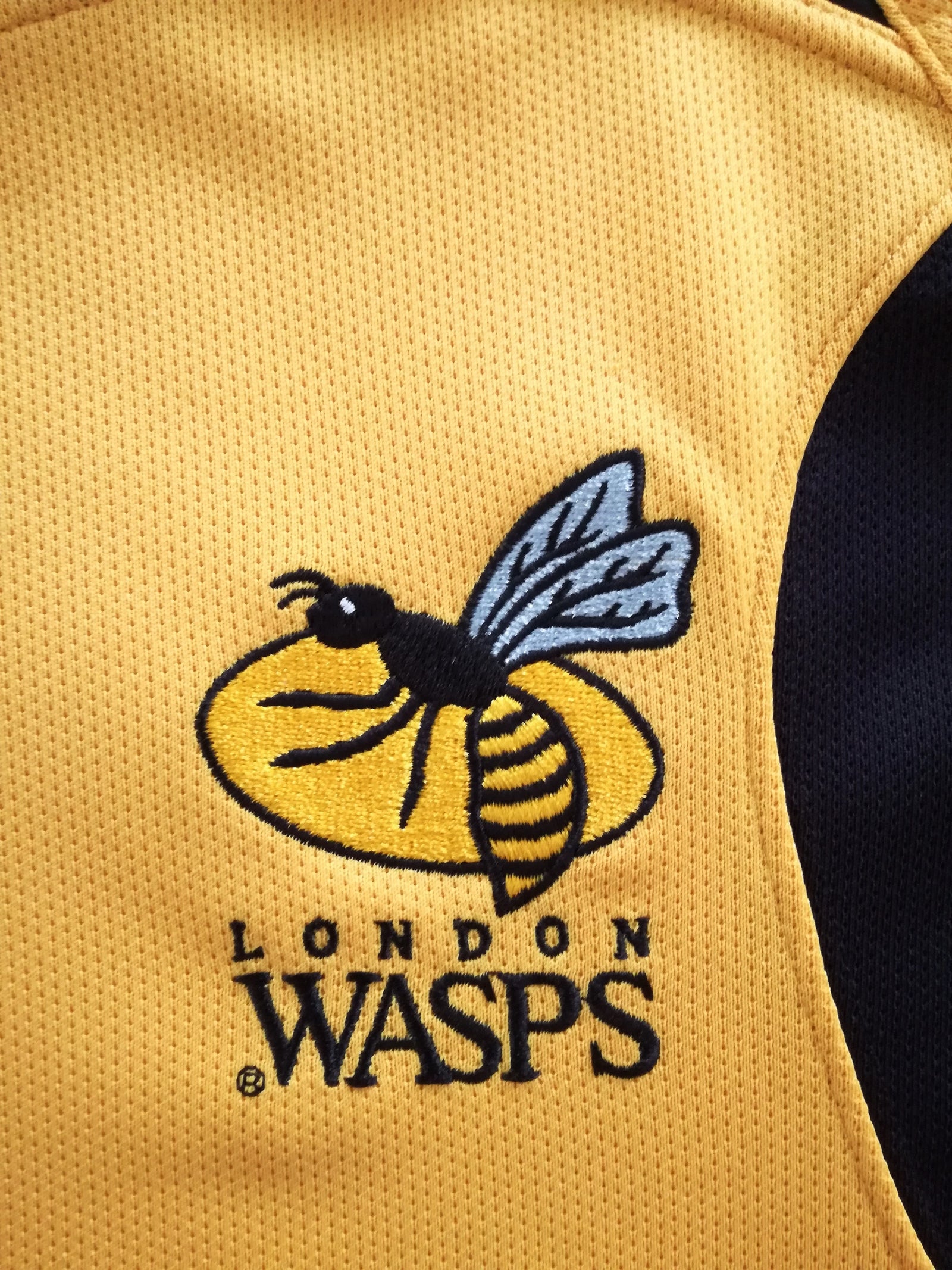 2007/08 London Wasps Away Pro-Fit Rugby Shirt. (L)