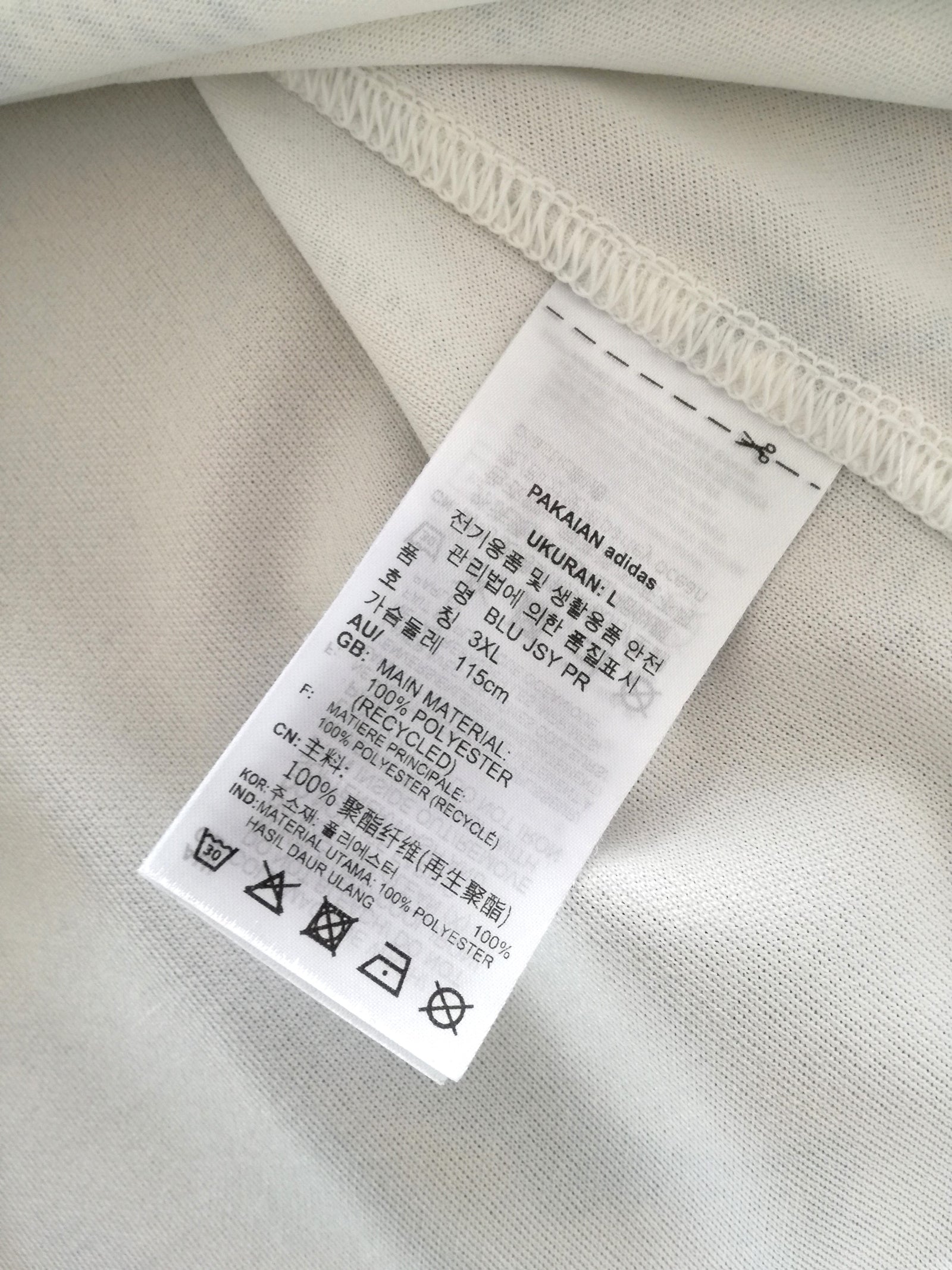 2021 Blues Away Rugby Shirt (M)