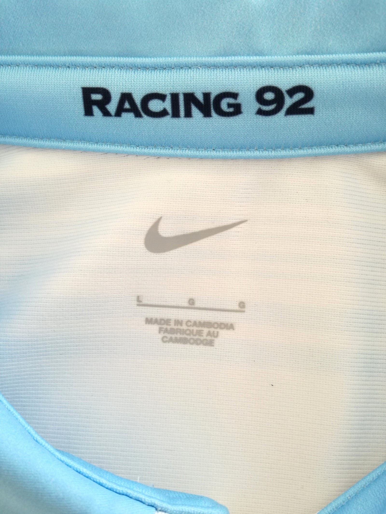 2023/24 Racing 92 Home Rugby Shirt (L)