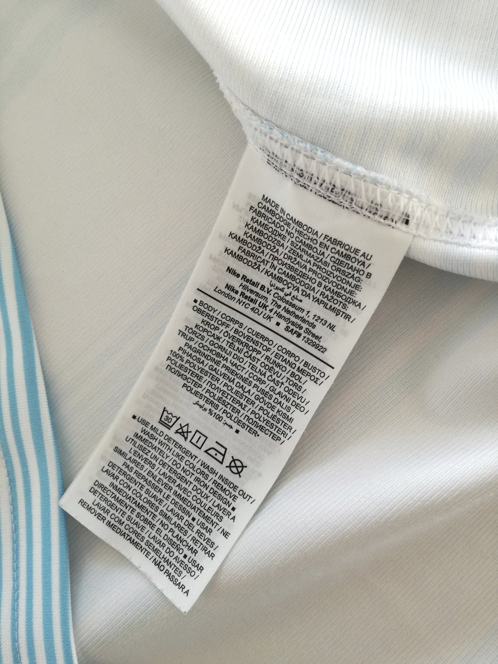 2023/24 Racing 92 Home Rugby Shirt (L)