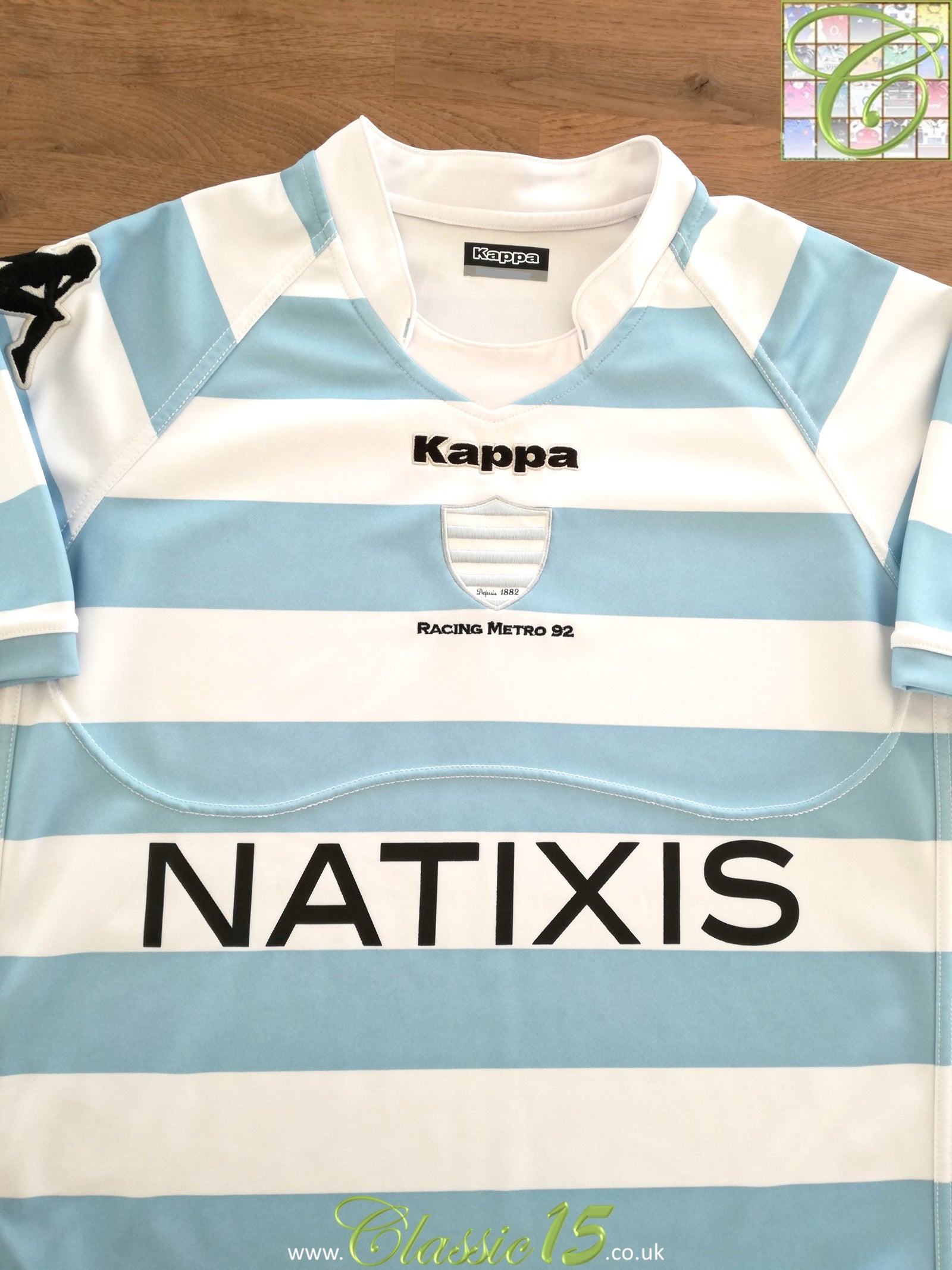 2011/12 Racing 92 Home Rugby Shirt