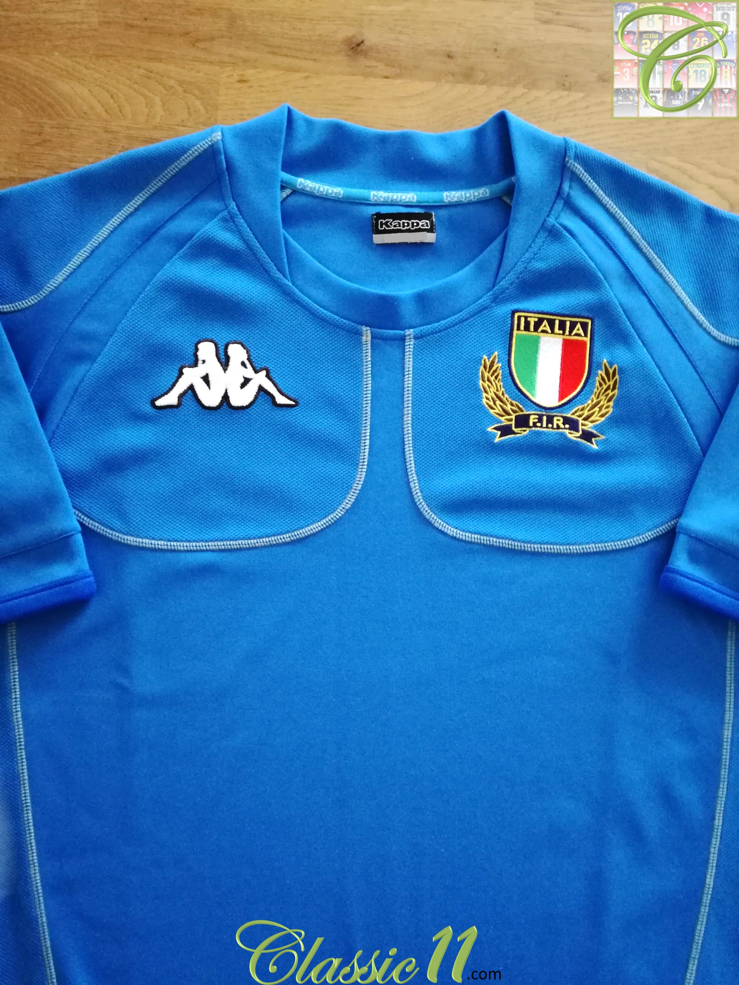 2003/04 Italy Home Rugby Shirt