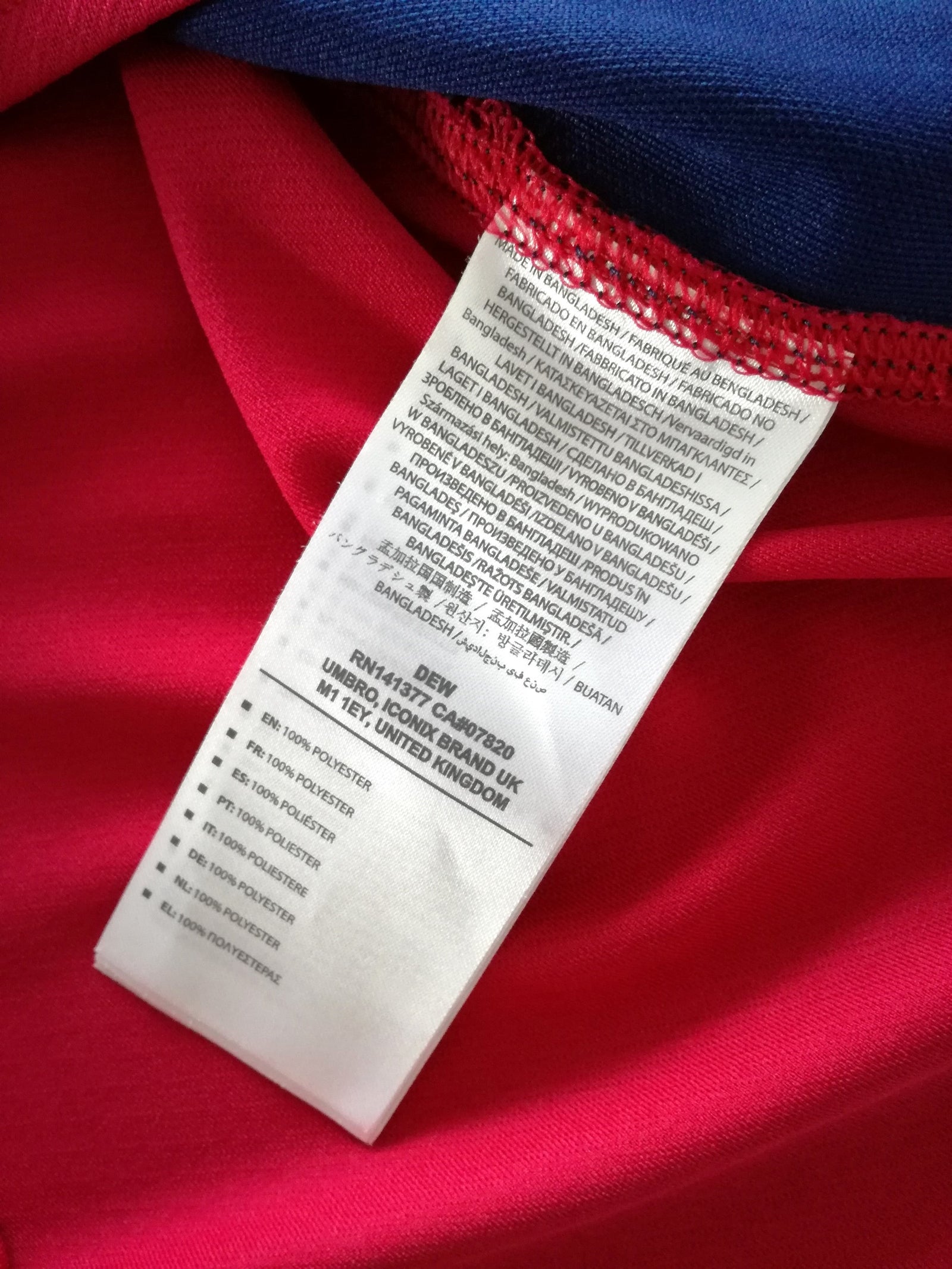2021/22 England Away Pro Rugby Shirt (L)