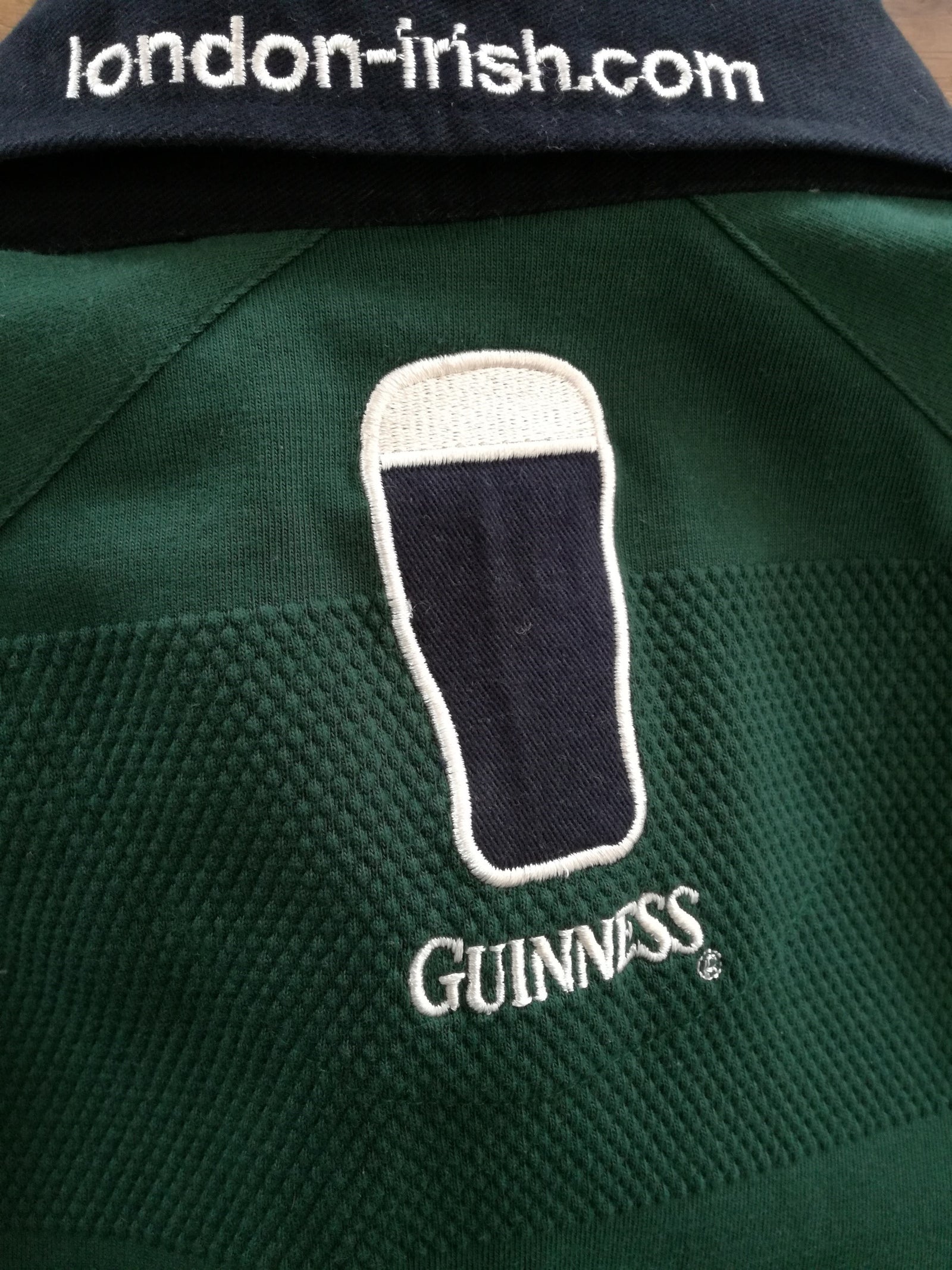 2002/03 London Irish Home Rugby Shirt (S)