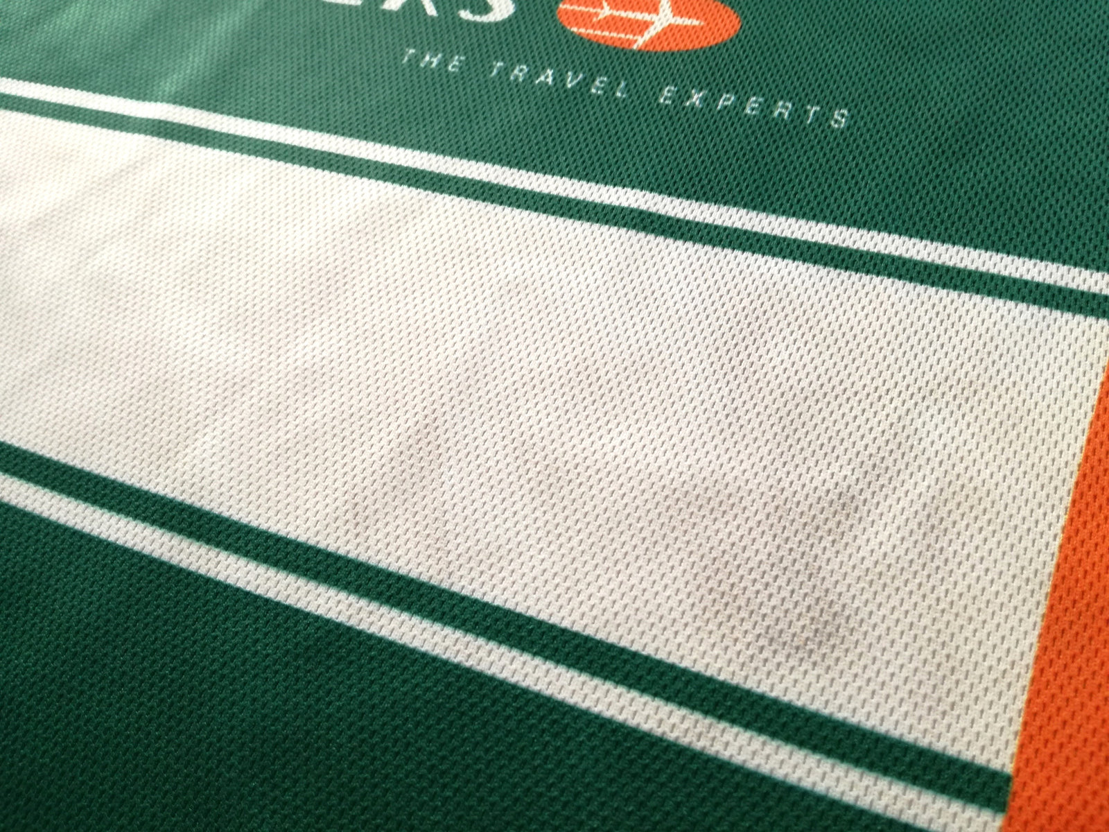 2000 Ealing Trailfinders Home Match Worn Rugby Shirt #20 (L)