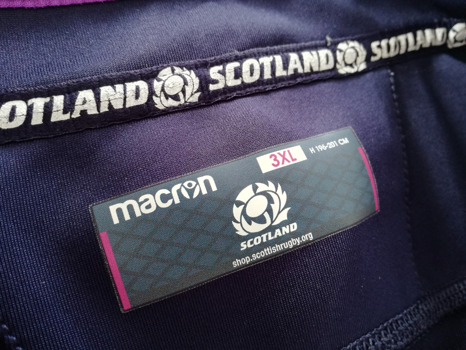 2019 Scotland Home Rugby Shirt (3XL)