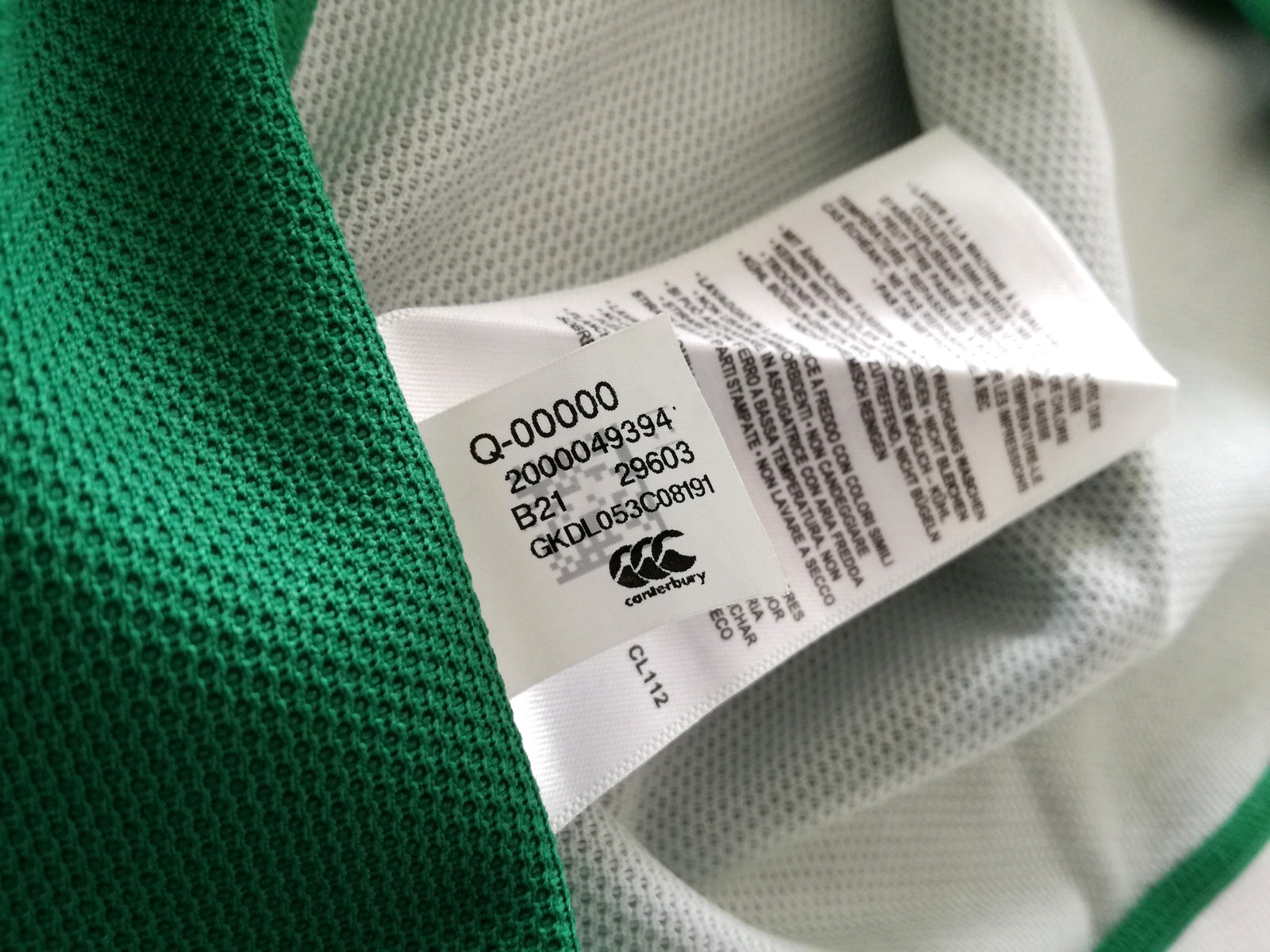 2021/22 Ireland Home Vapodri Rugby Shirt (3XL)