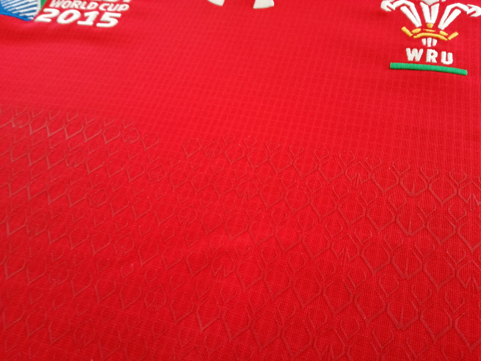 2015 Wales Home World Cup Pro-Fit Rugby Shirt (M)