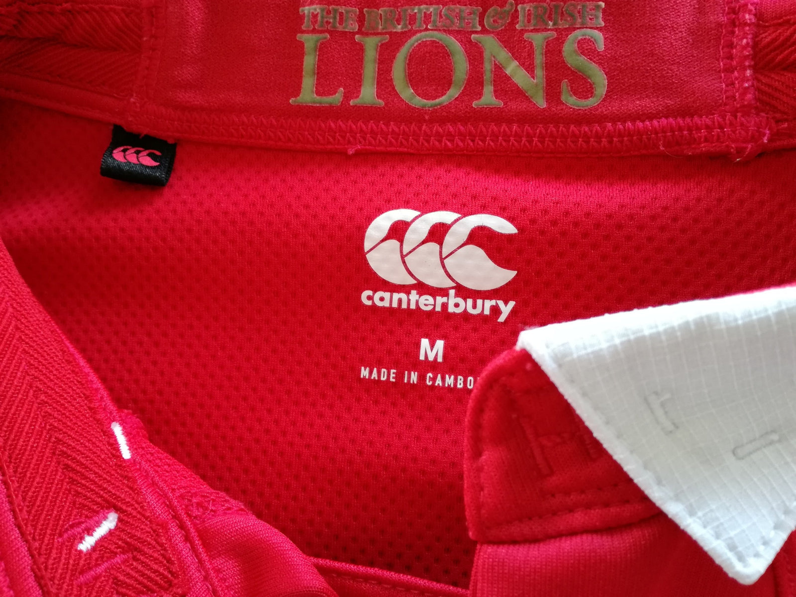 2017 British & Irish Lions 'Pro' Rugby Shirt (M)