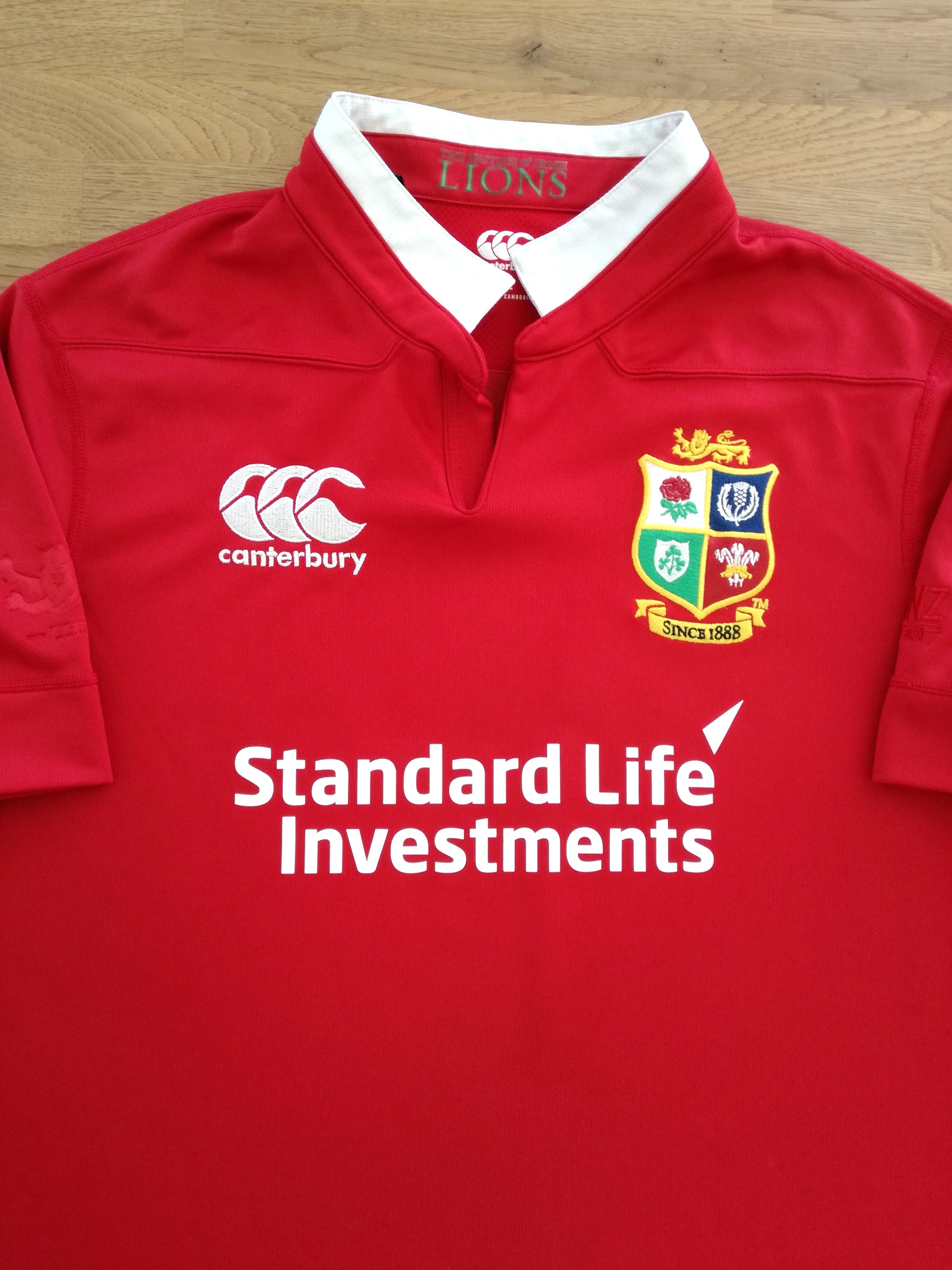 2017 British & Irish Lions Vaposhield Rugby Shirt