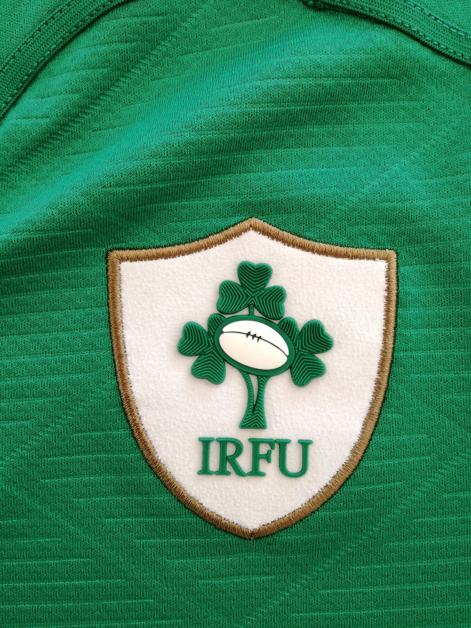 2015 Ireland Home World Cup Vapodri Rugby Shirt (L)