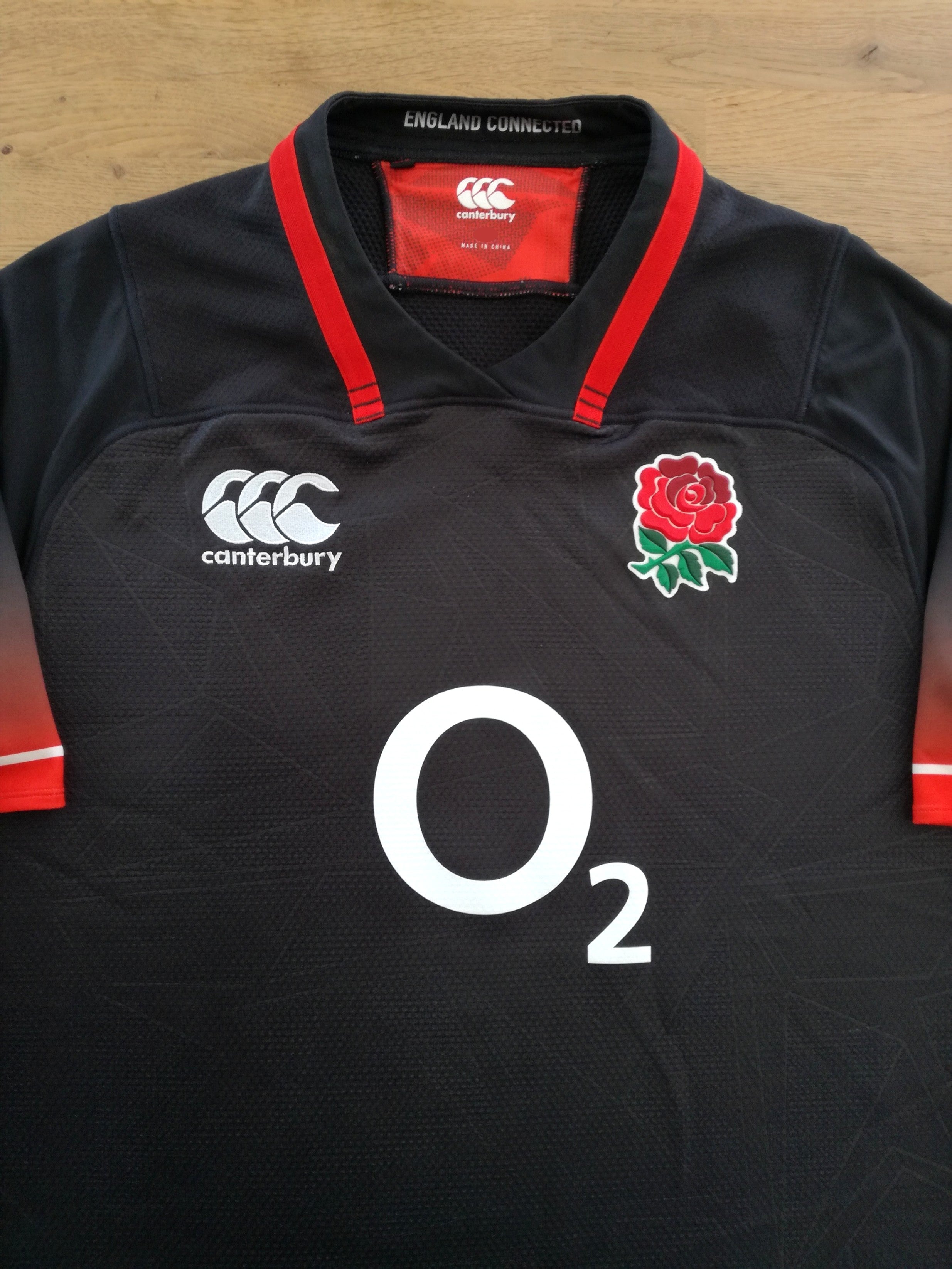 2017/18 England Away Vapodri+ Rugby Shirt