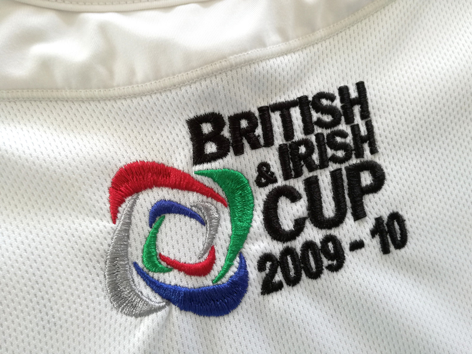 2009/10 Cornish Pirates 'British & Irish Cup' Rugby Shirt (M)