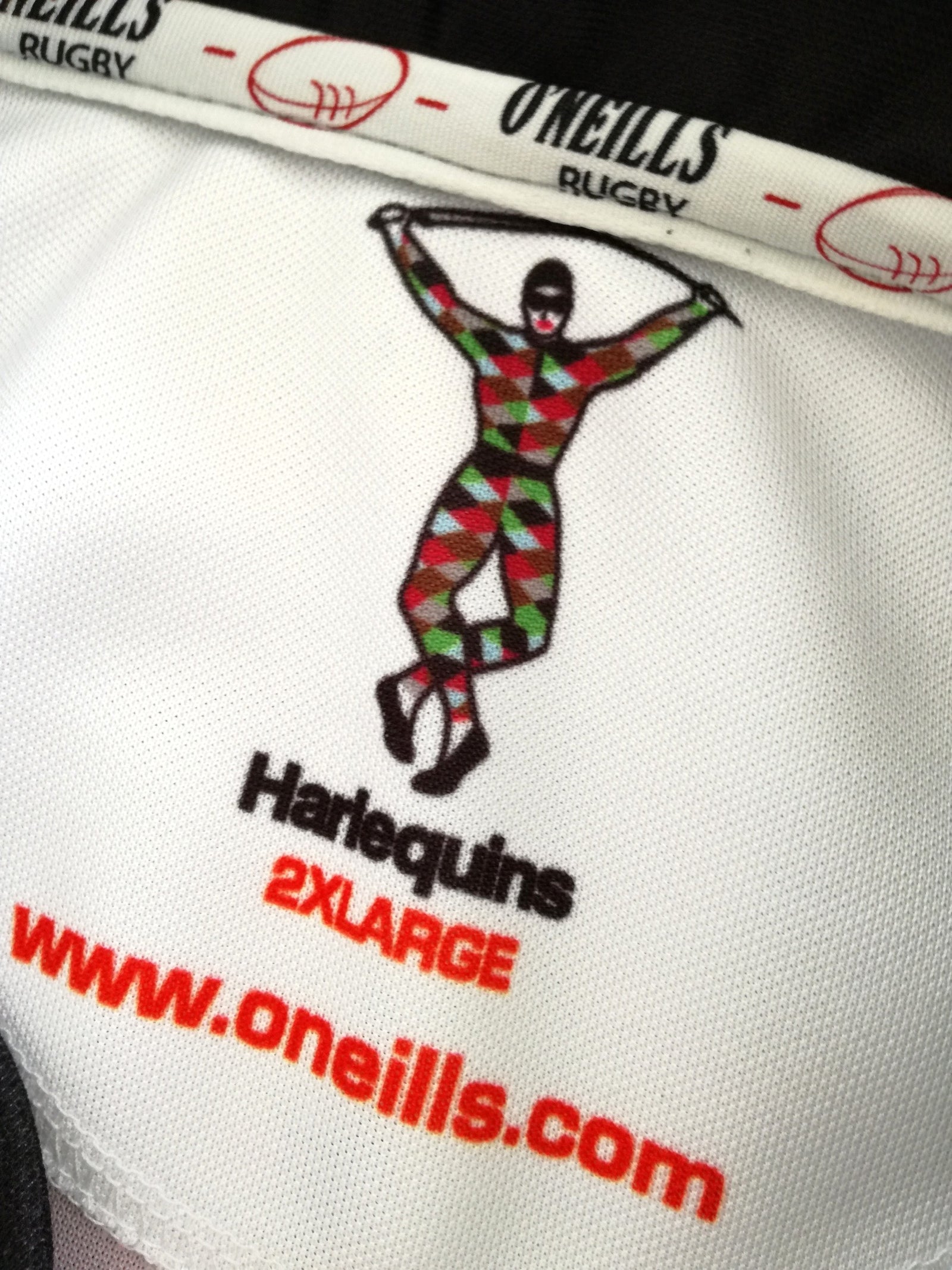 2013/14 Harlequins Home Rugby Shirt (XXL)