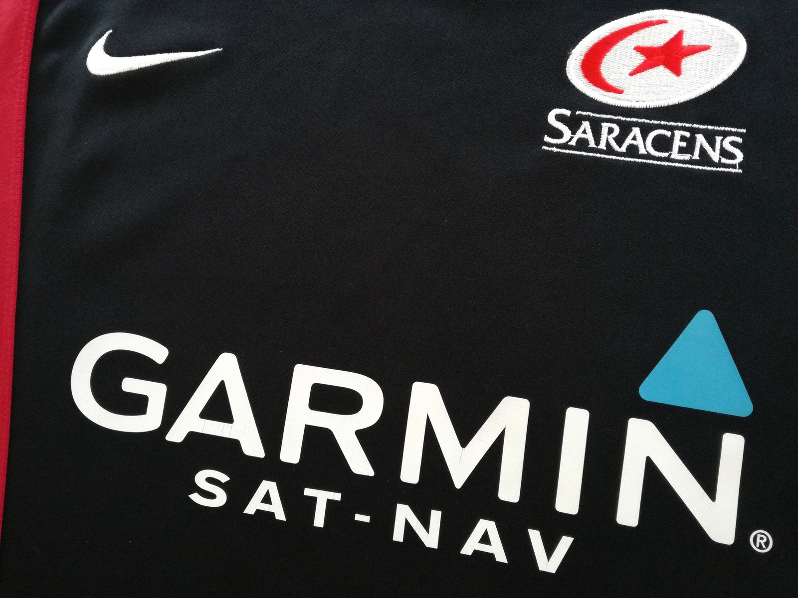 2010/11 Saracens Home Rugby Shirt (XL)