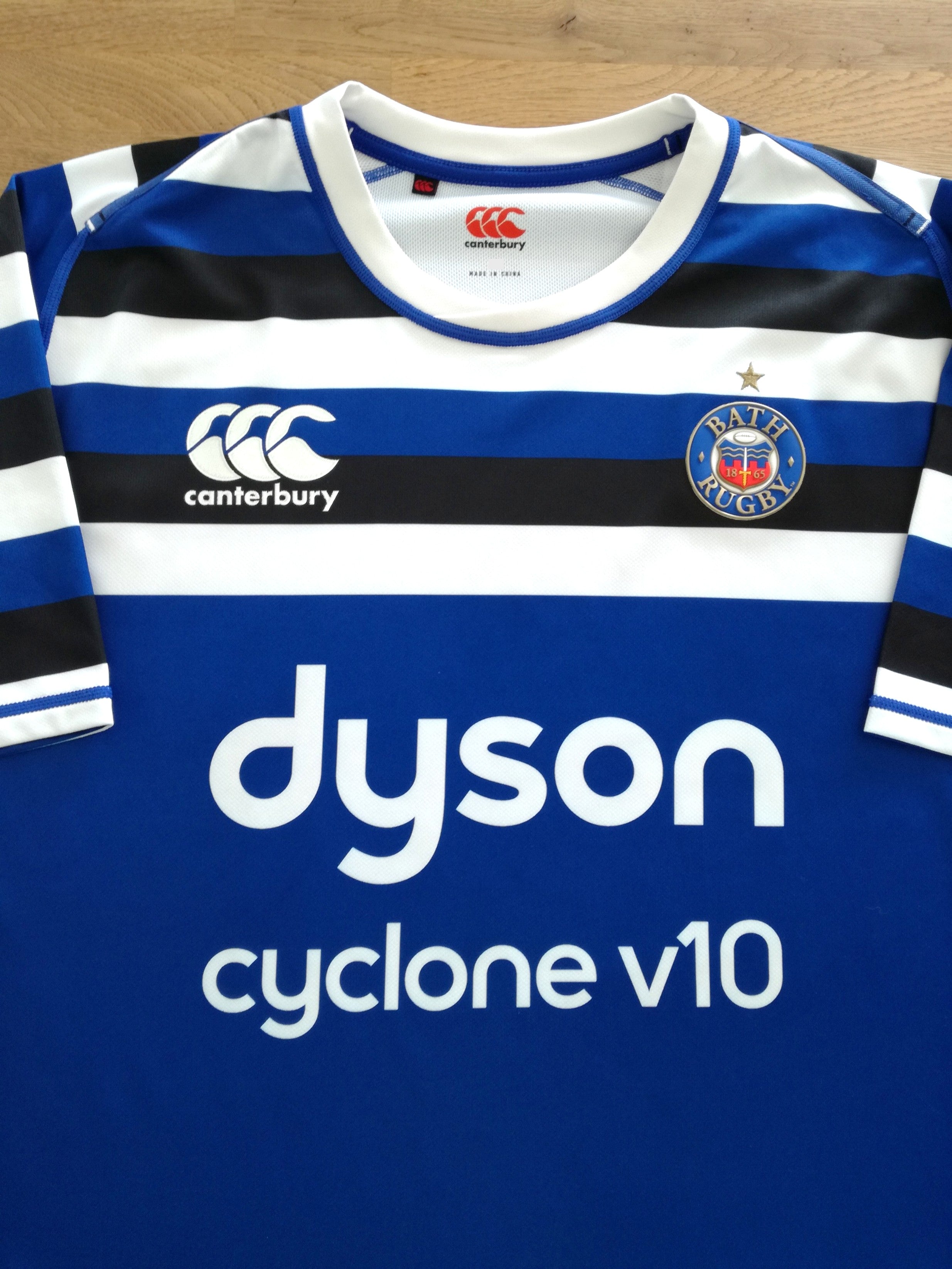 2018/19 Bath Home Vapodri Rugby Shirt