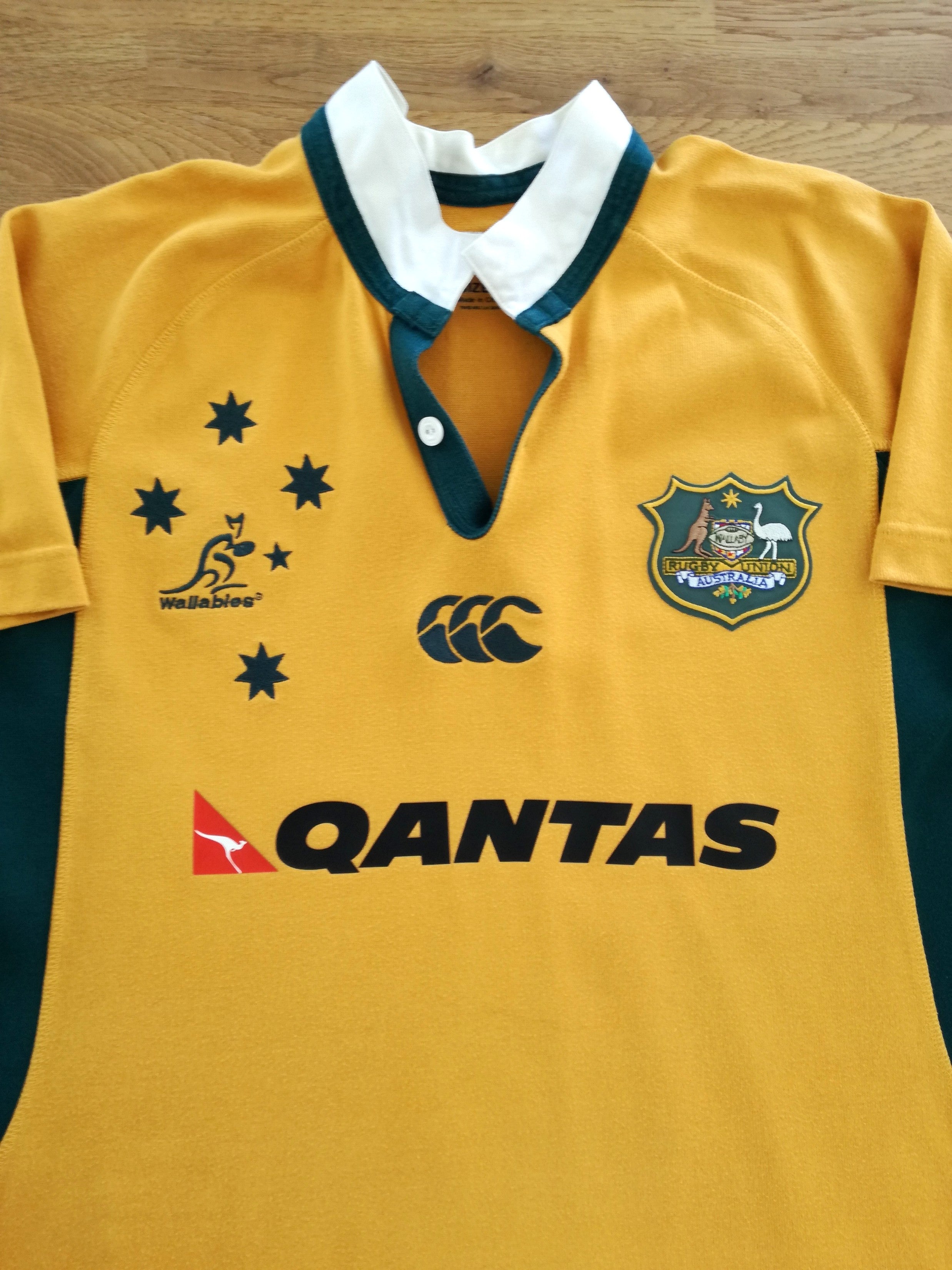 2006 Australia Home Rugby Shirt