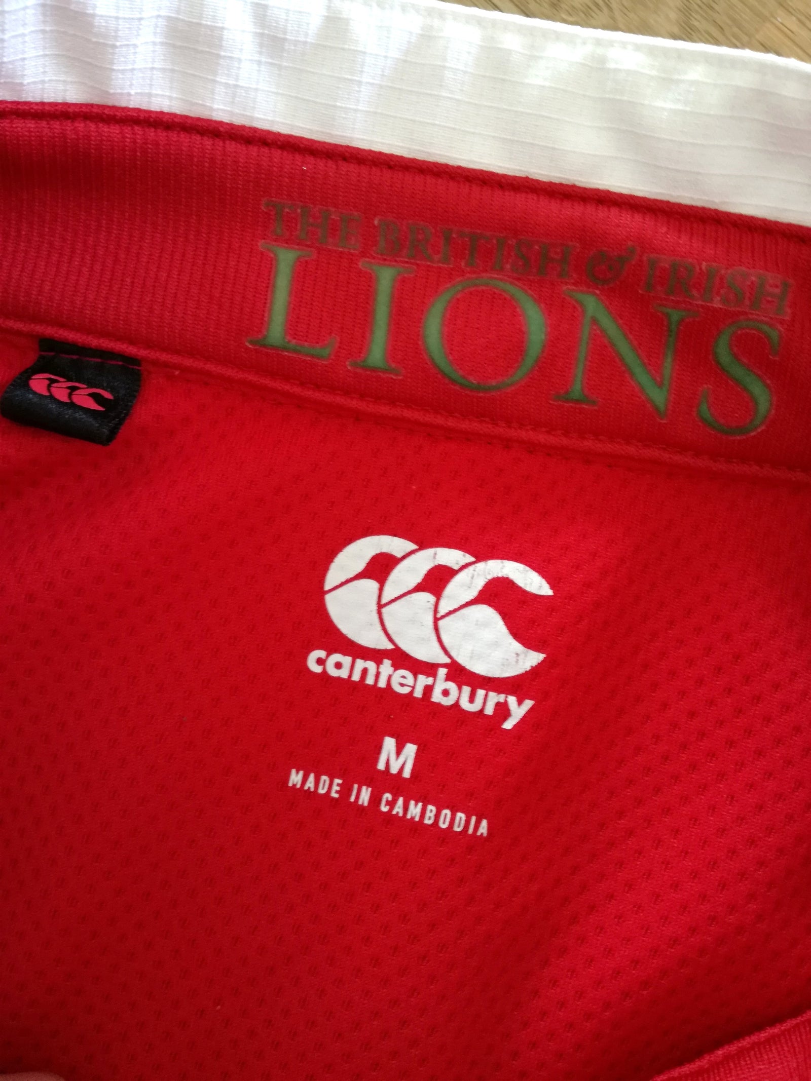 2017 British & Irish Lions Vaposhield Rugby Shirt (M)