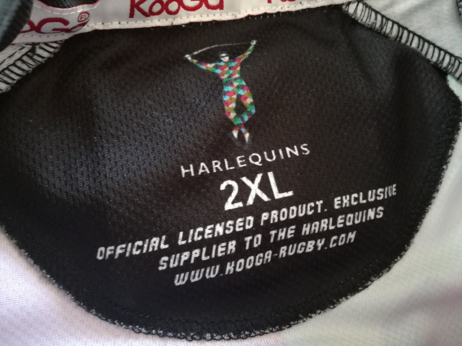 2009/10 Harlequins Home Rugby Shirt (XXL)