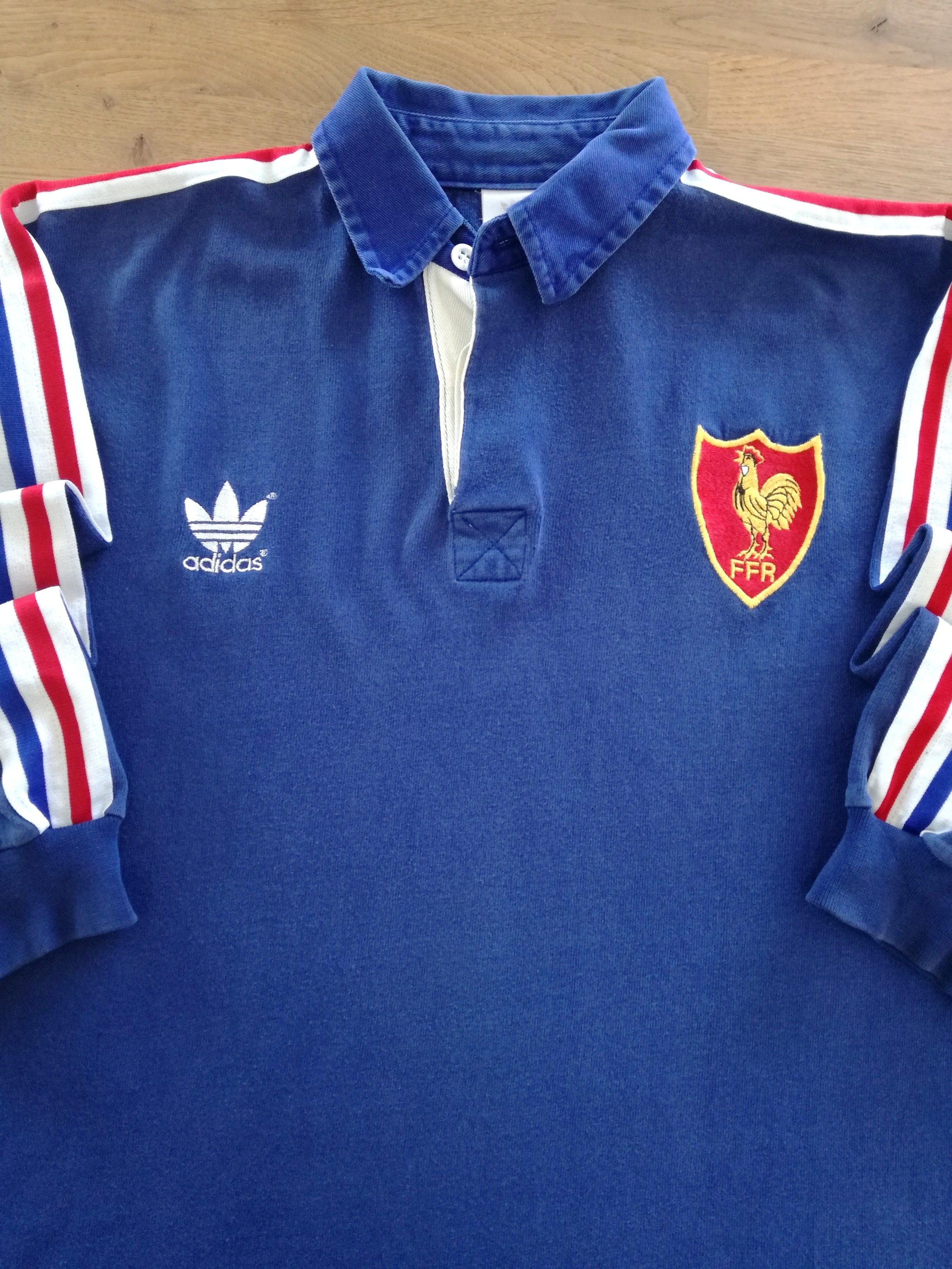 1988/89 France Home Rugby Shirt