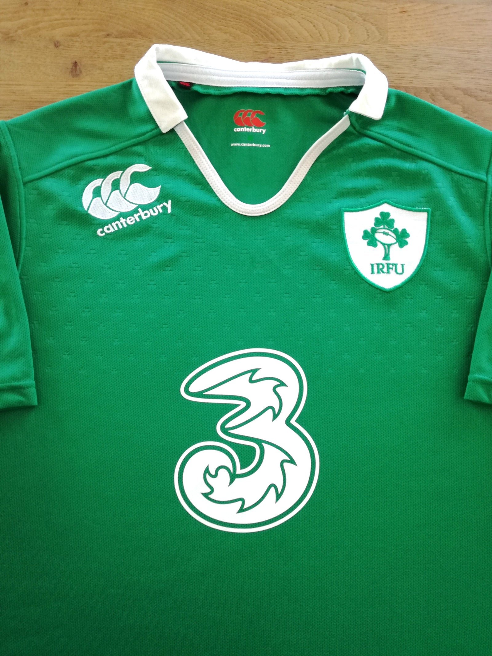 2014/15 Ireland Home Pro-Fit Rugby Shirt