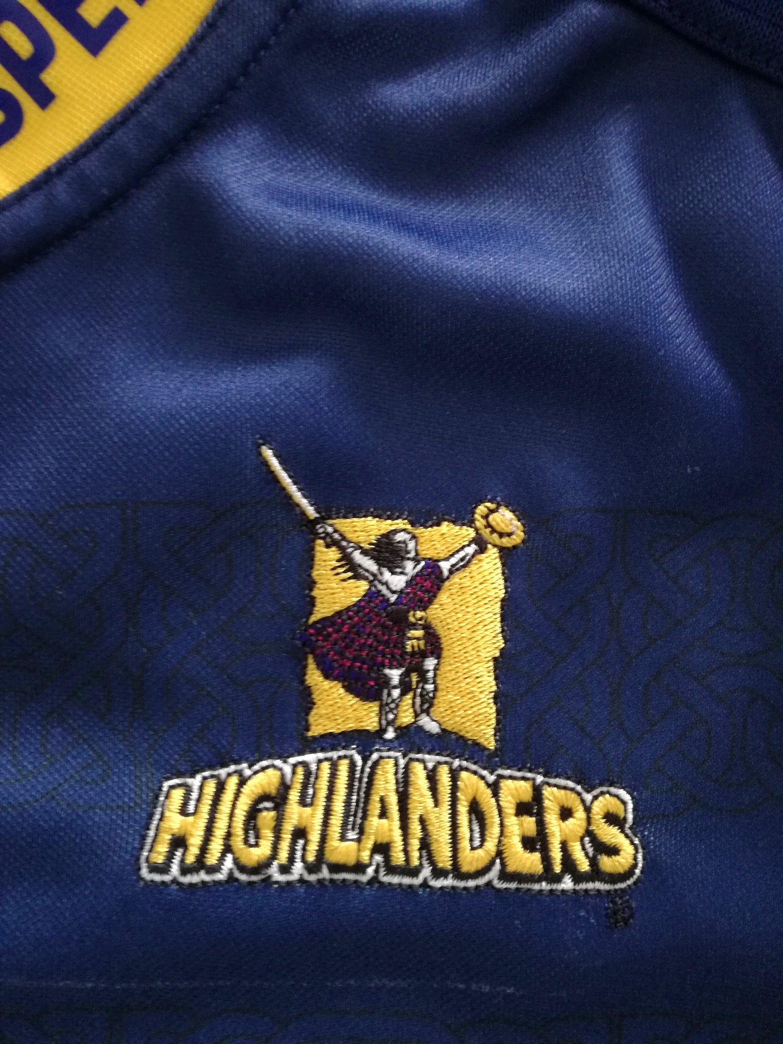 2014 Highlanders Home Super Rugby Shirt (L)