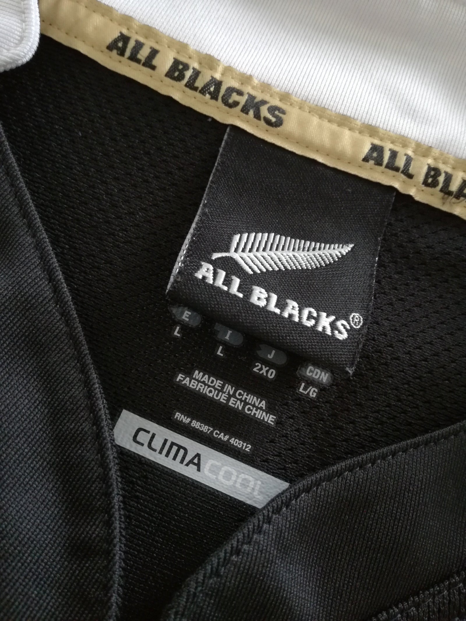 2011 New Zealand Home Rugby Shirt (L)