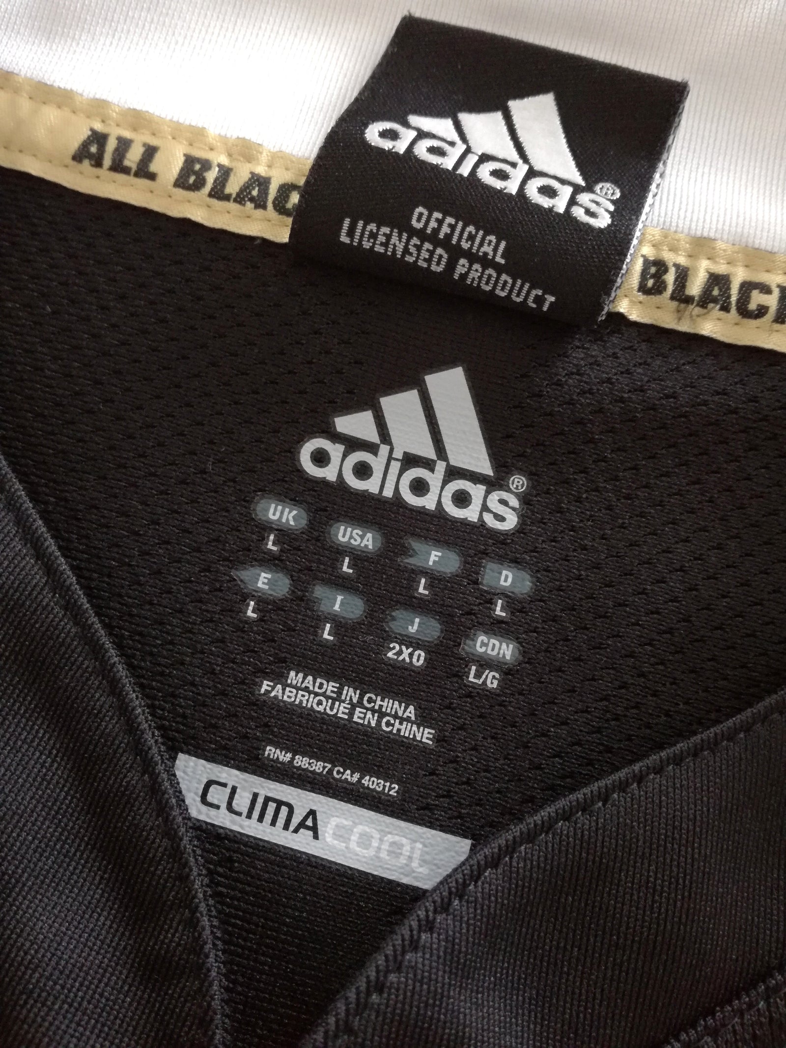 2011 New Zealand Home Rugby Shirt (L)