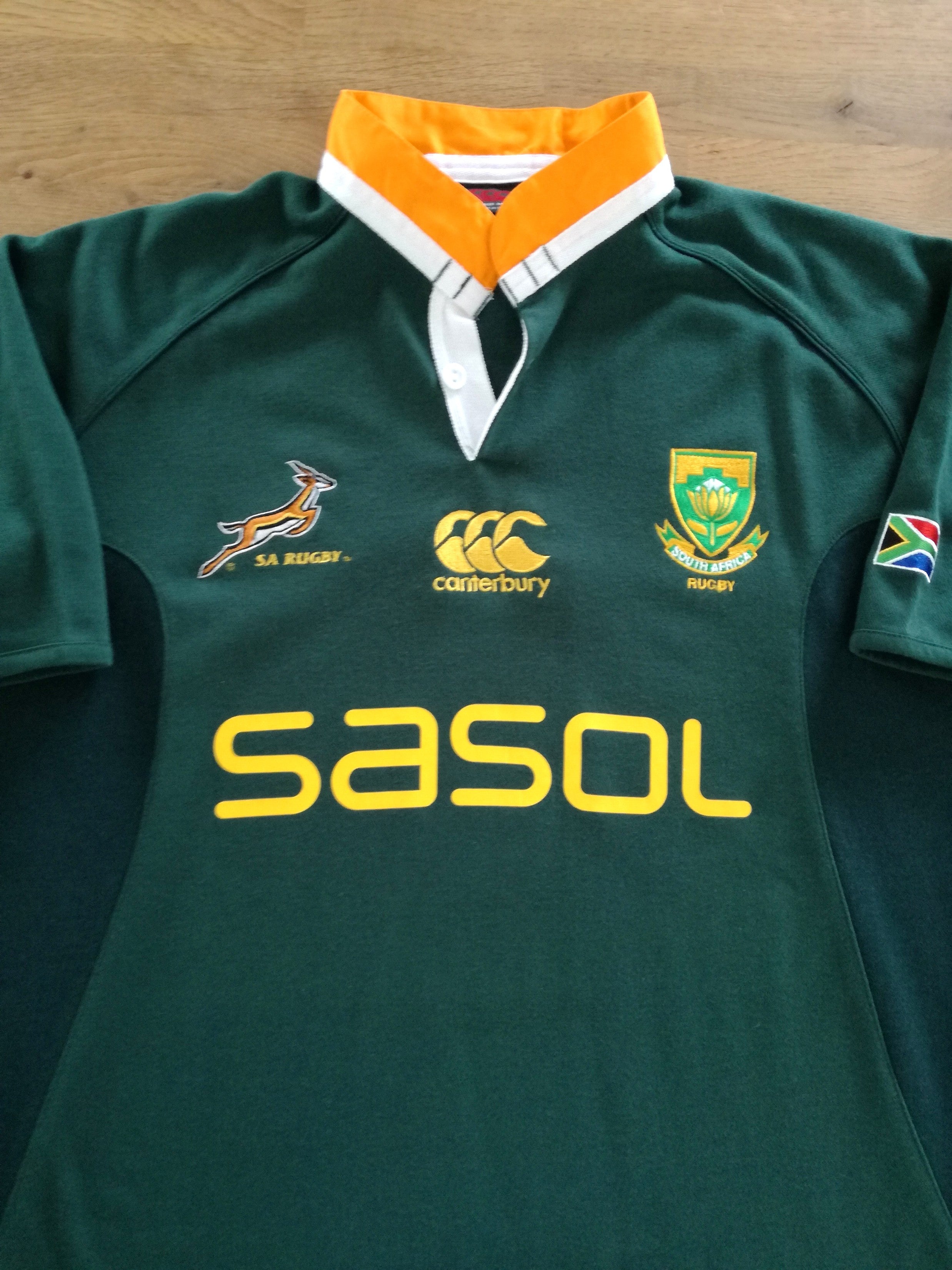 2009 South Africa Home Rugby Shirt