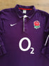 2009/10 England Away Long Sleeve Rugby Shirt