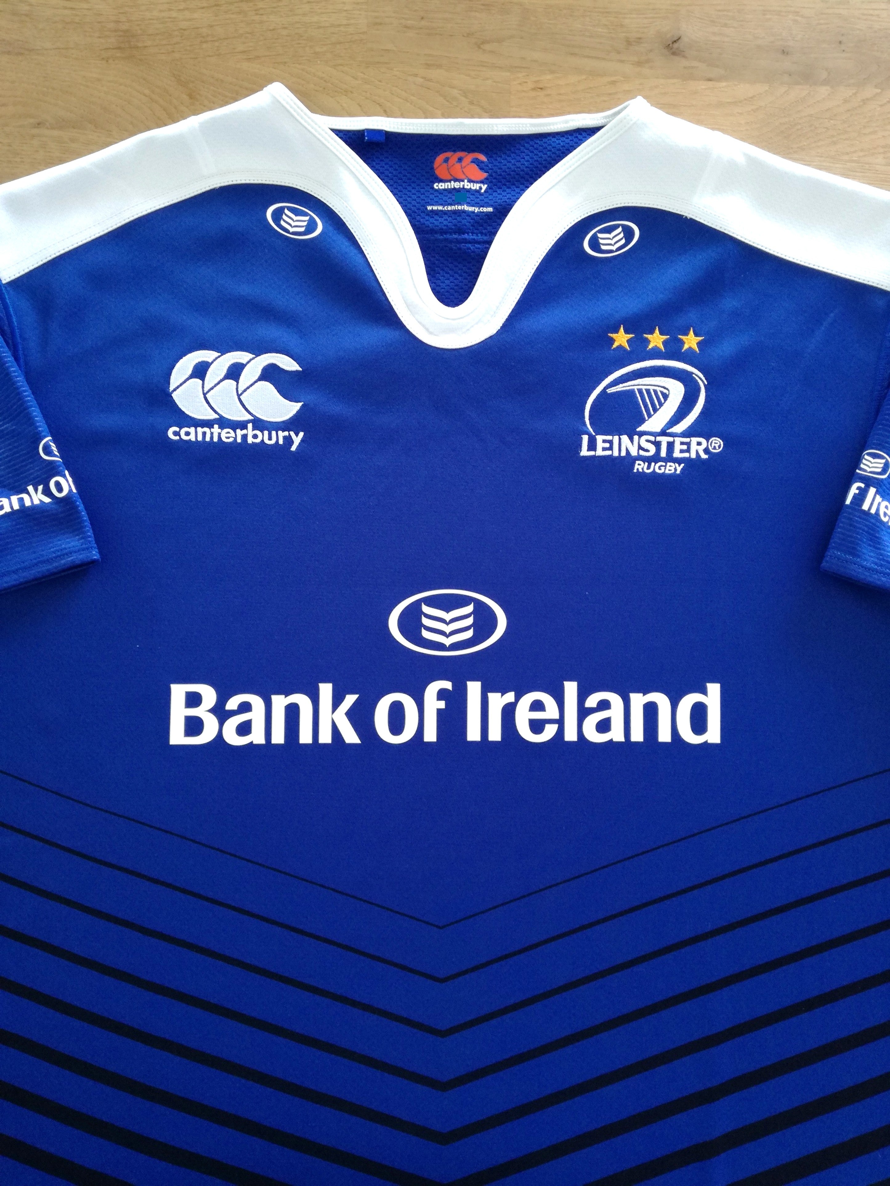 2015/16 Leinster Home Pro-Fit Rugby Shirt