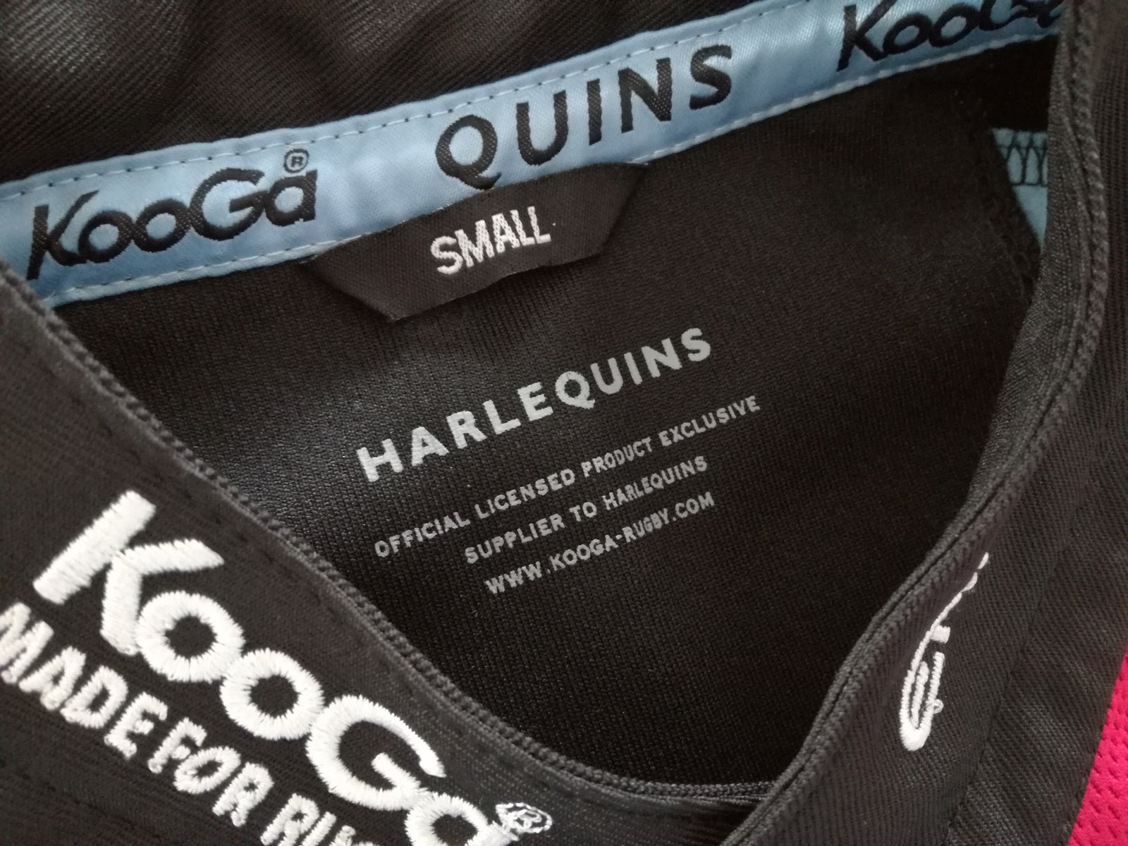 2007/08 Harlequins Home Rugby Shirt (S)