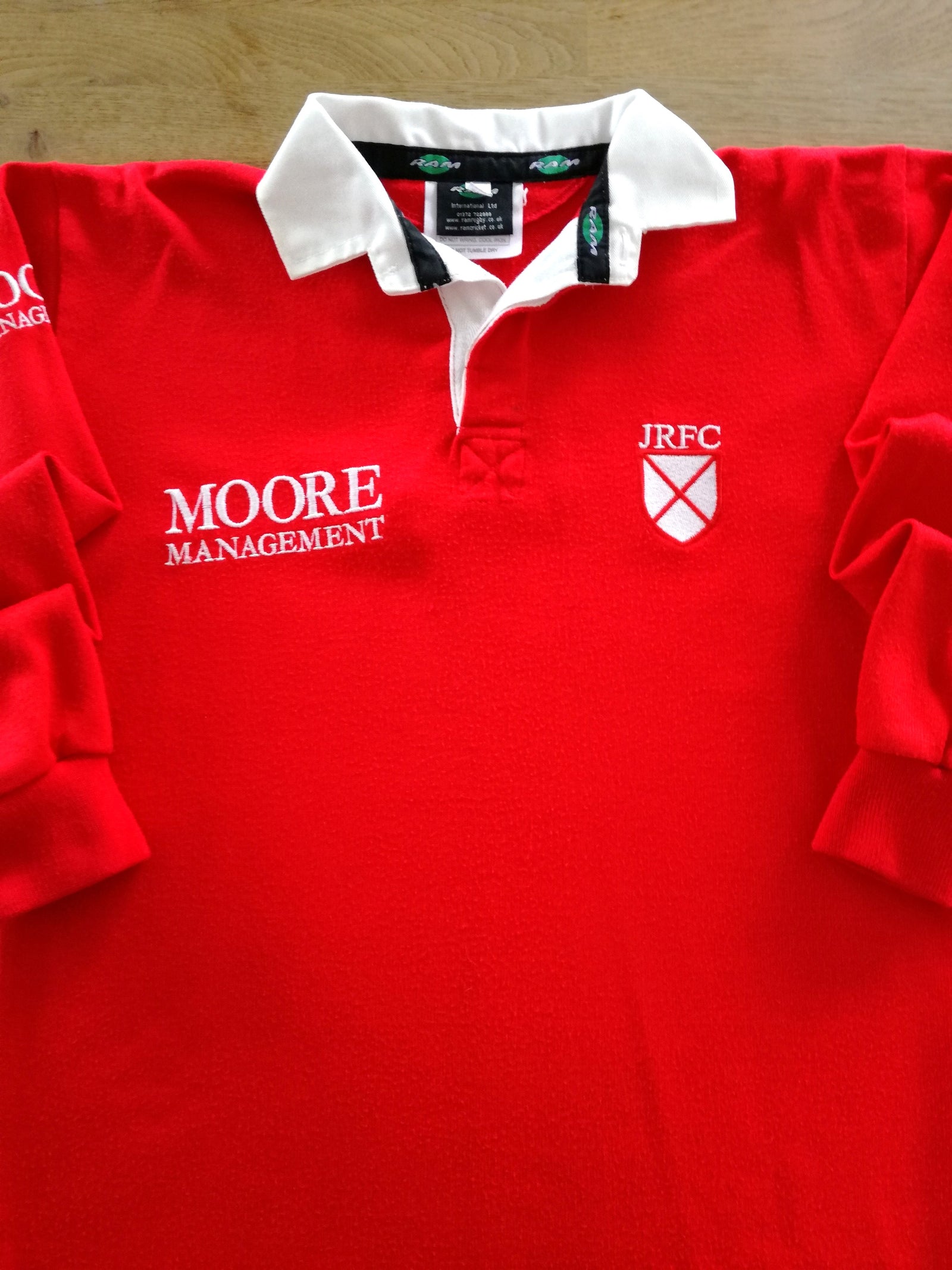 2003/04 Jersey RFC Home Rugby Shirt. (S)